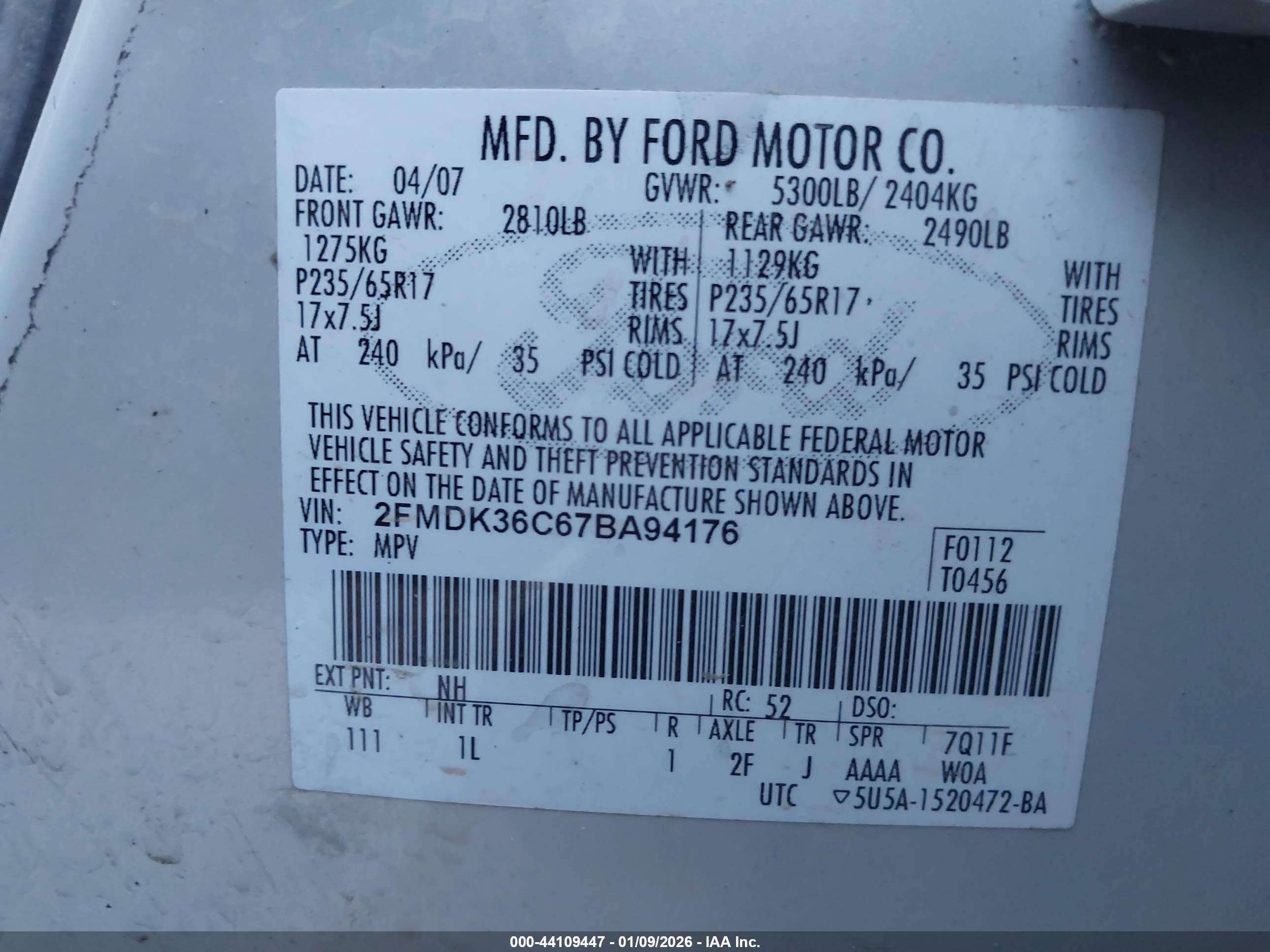 FORD EDGE image 9