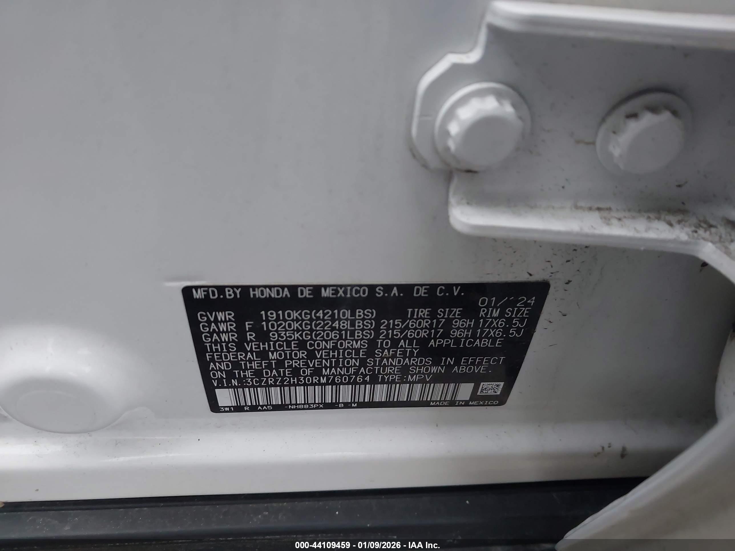 HONDA HR-V image 9