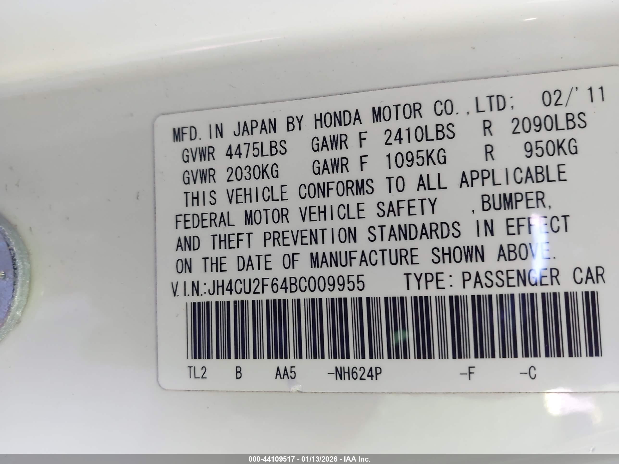 ACURA TSX image 9