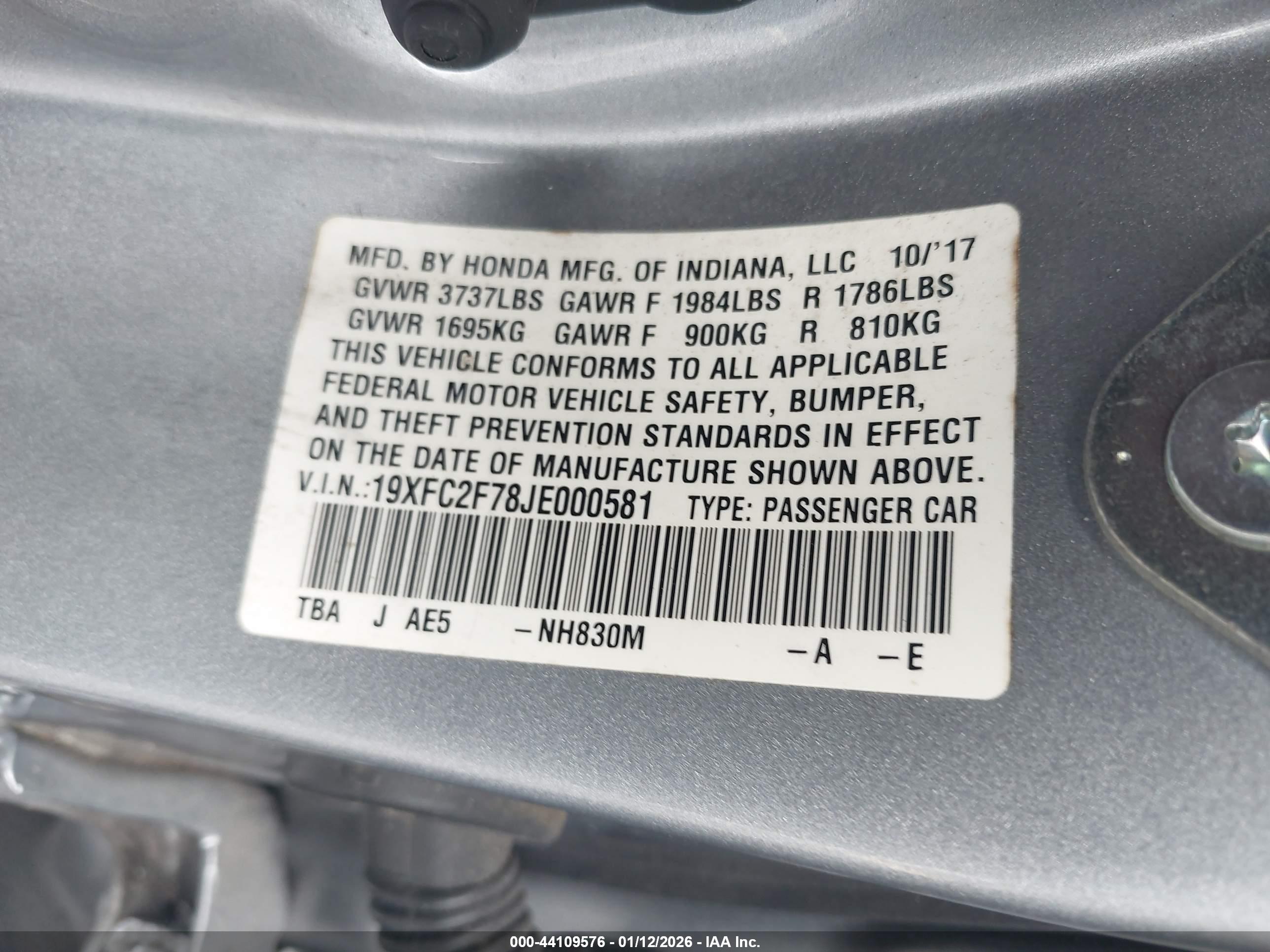 HONDA CIVIC image 9