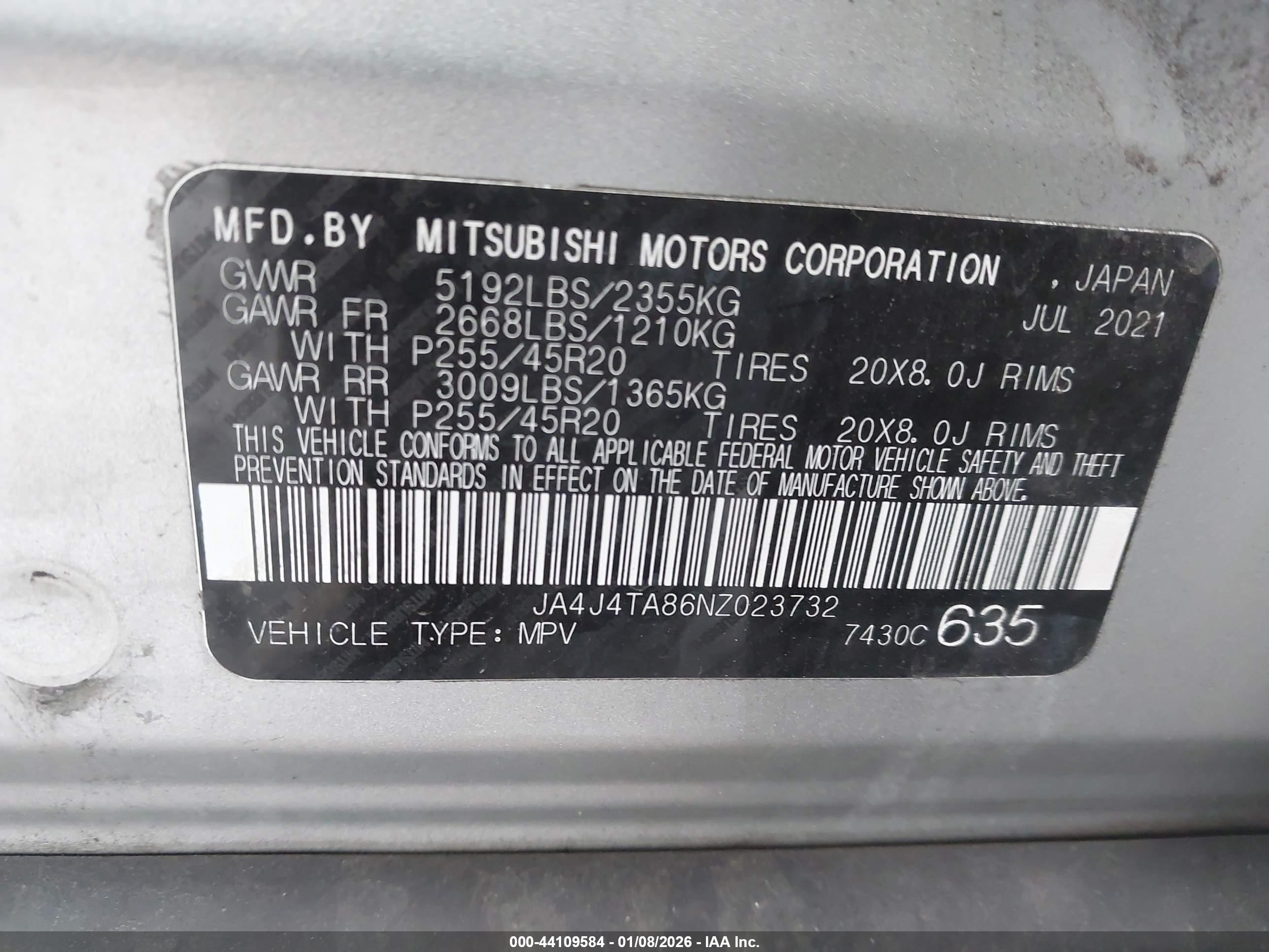MITSUBISHI OUTLANDER image 9