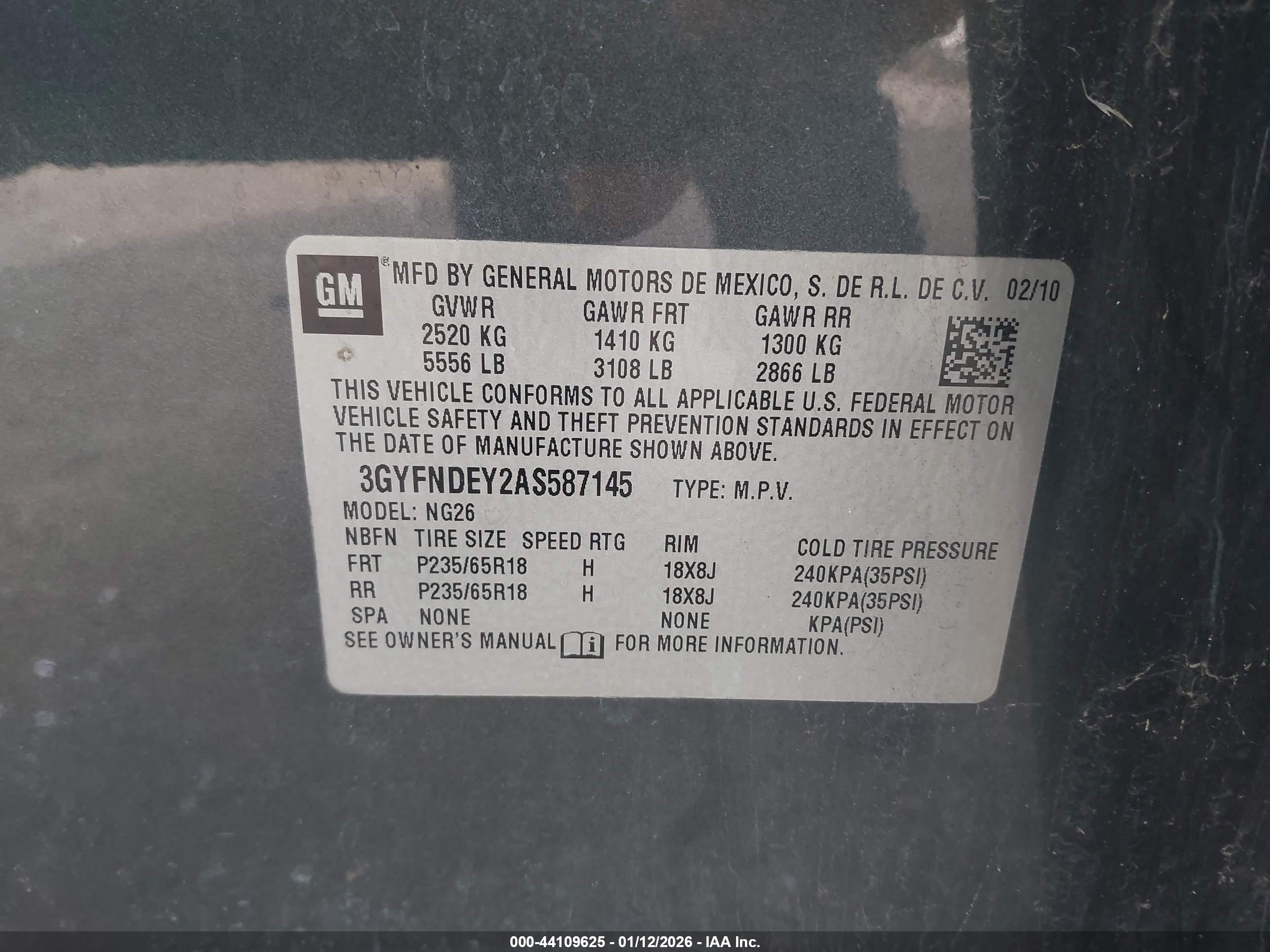 CADILLAC SRX image 9