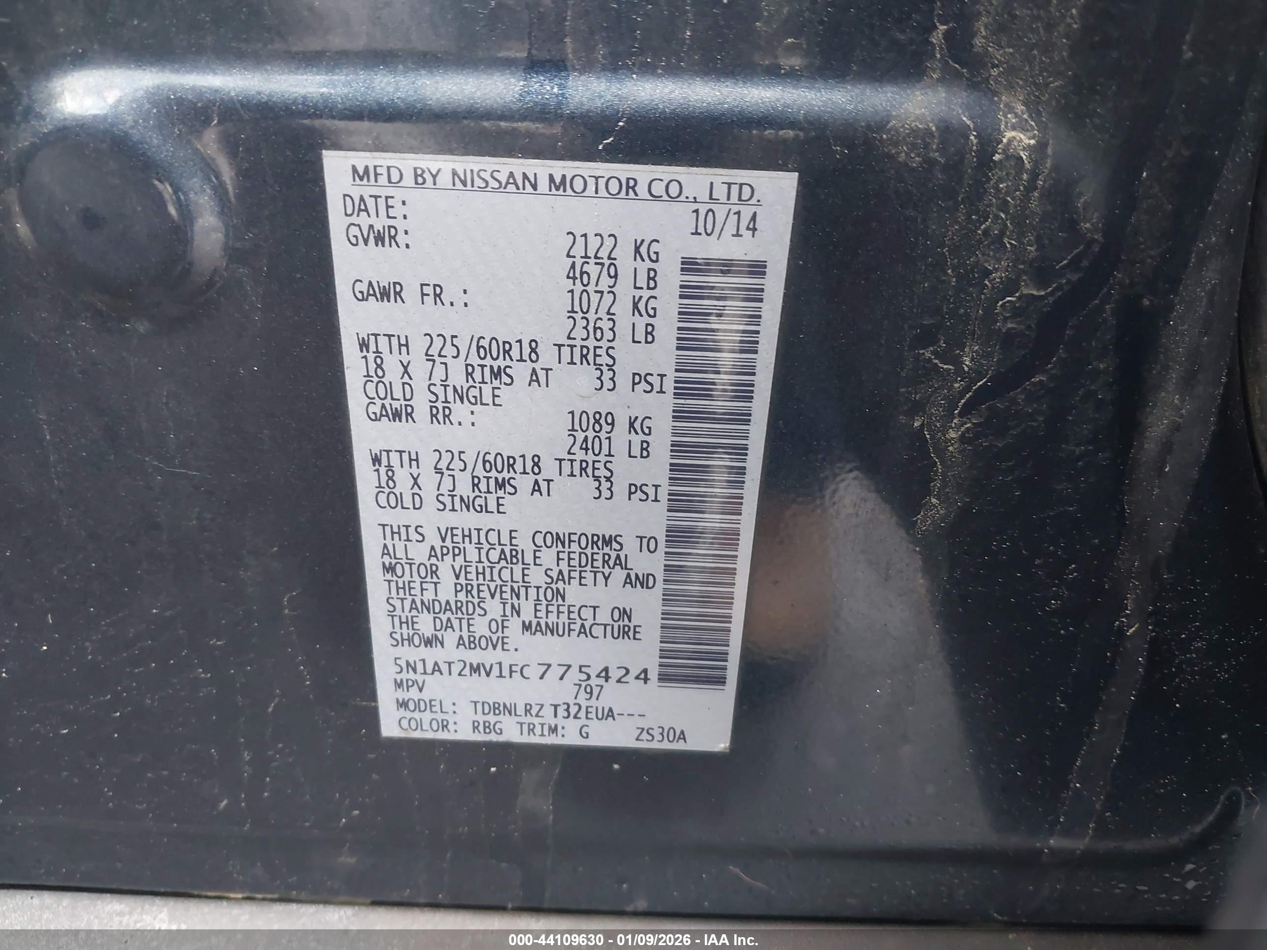 NISSAN ROGUE image 9