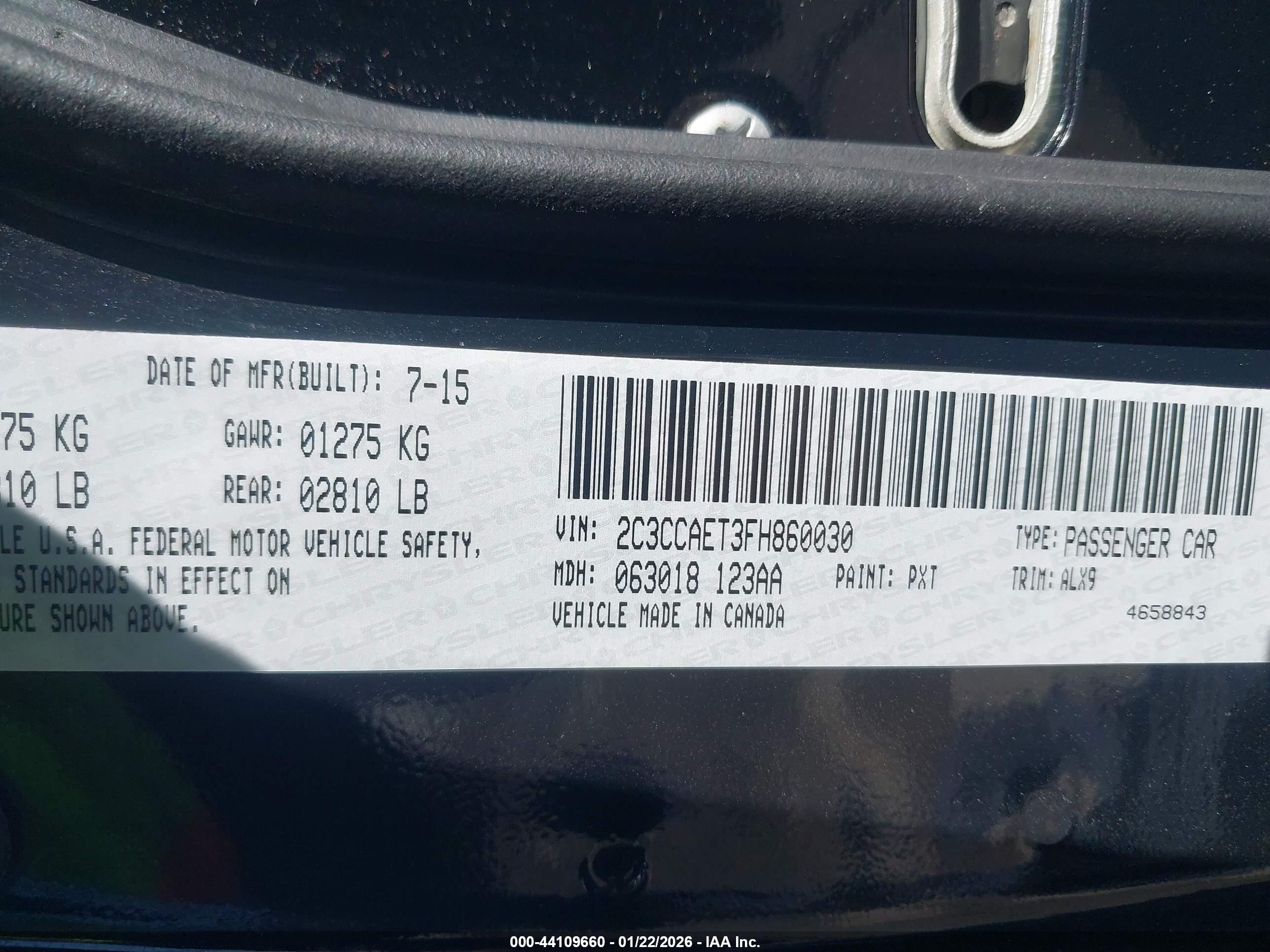 CHRYSLER 300C image 9