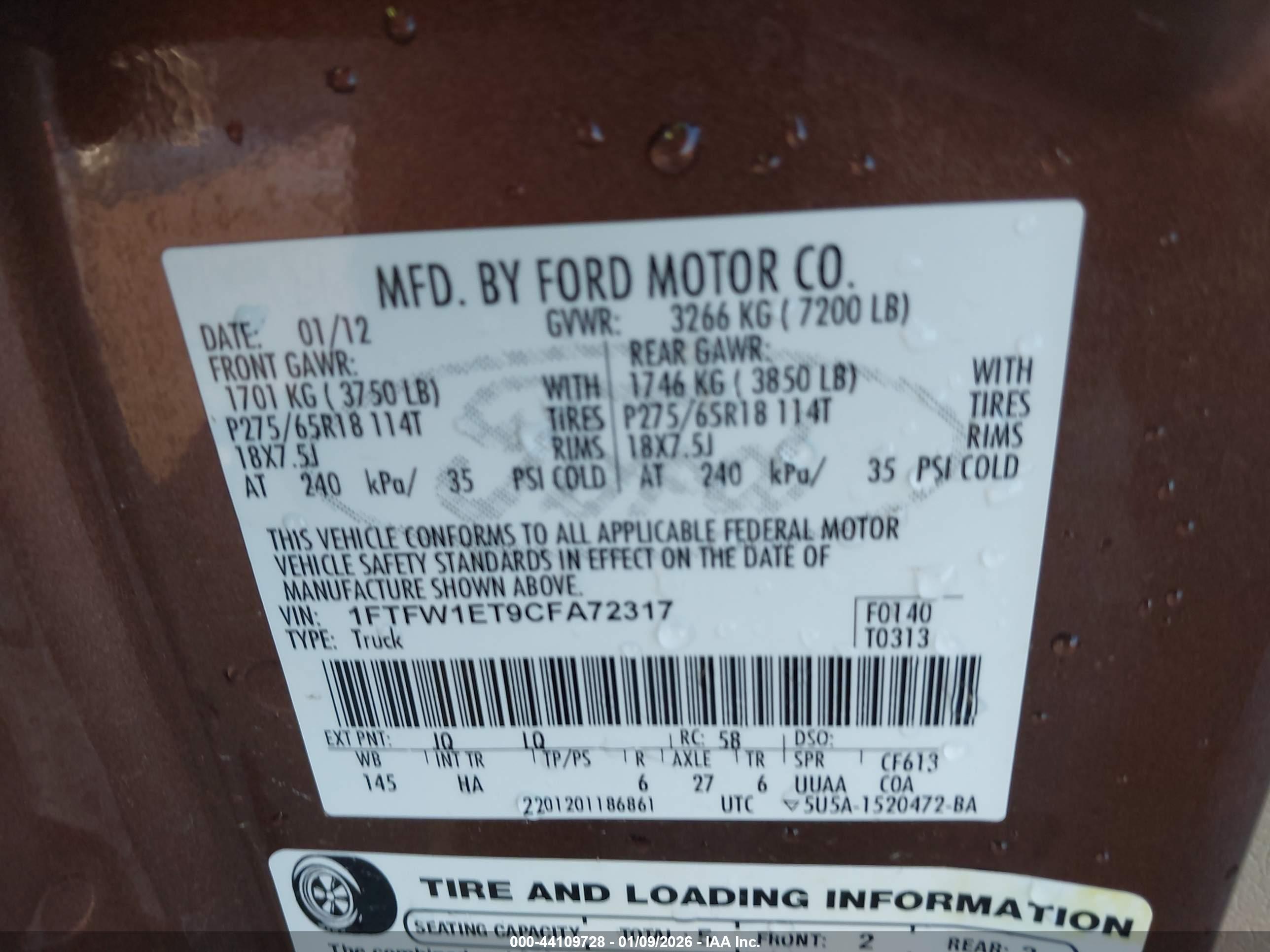 FORD F-150 image 9