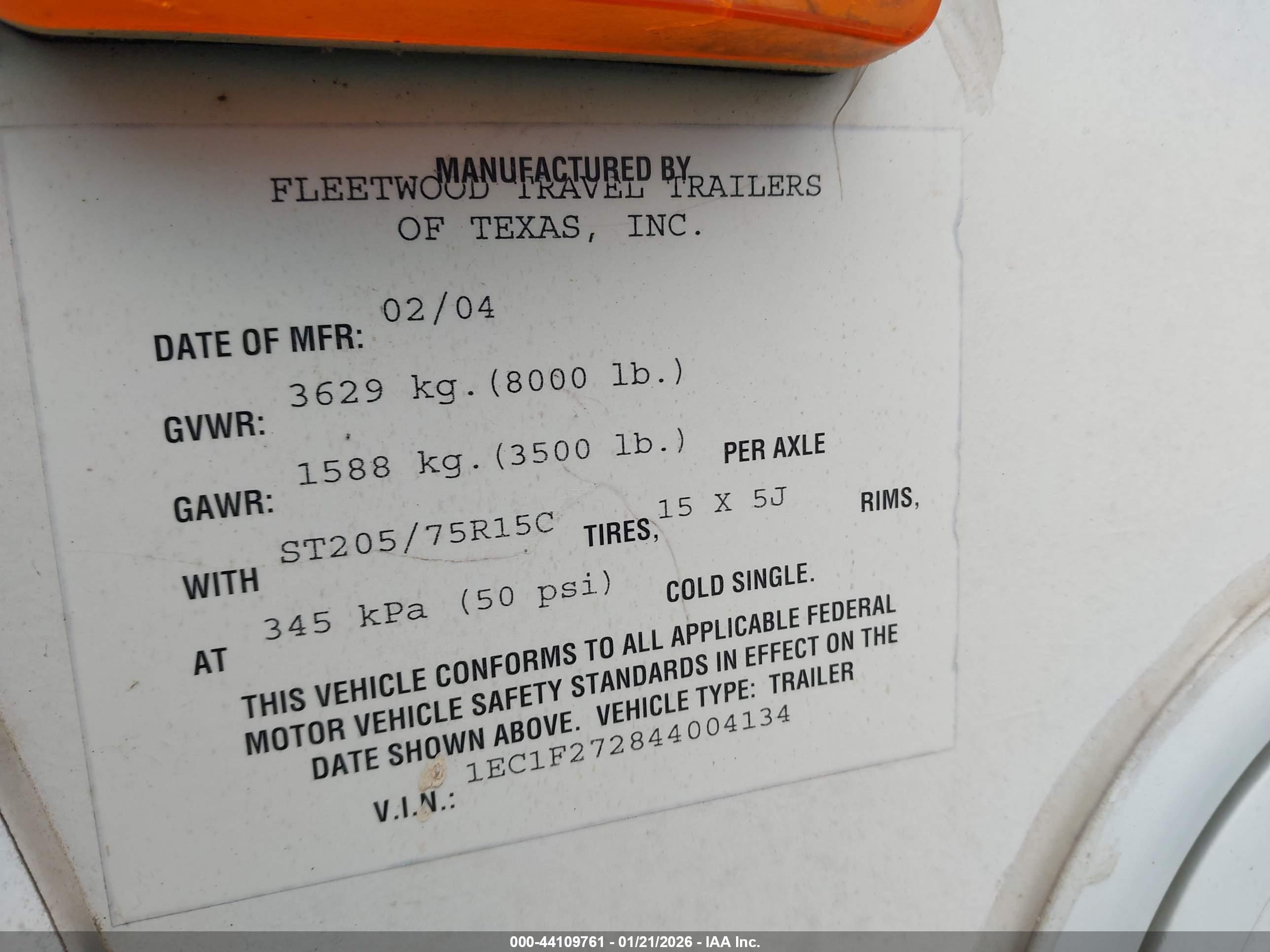 FLEETWOOD TRVL image 9