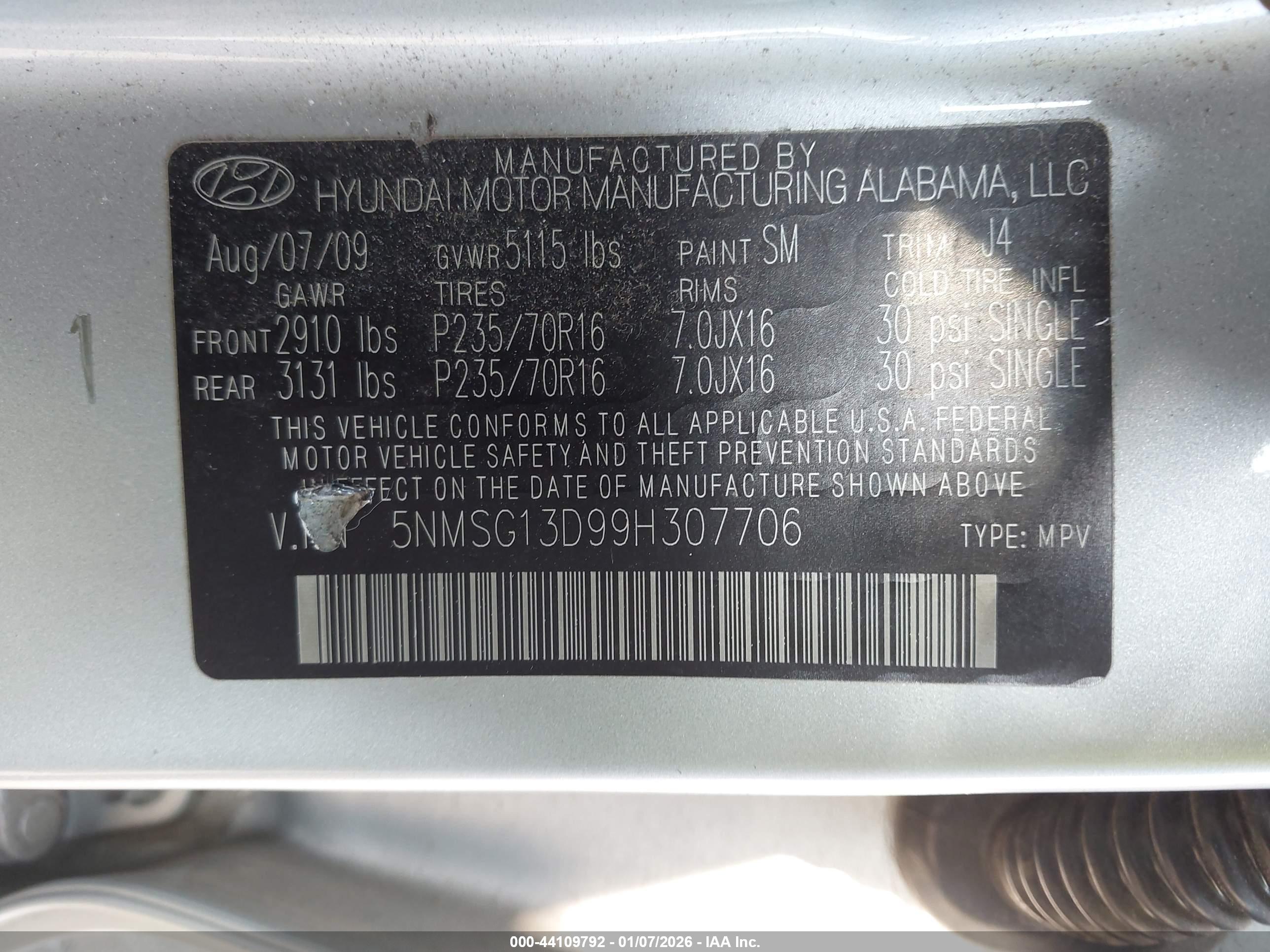 HYUNDAI SANTA image 9