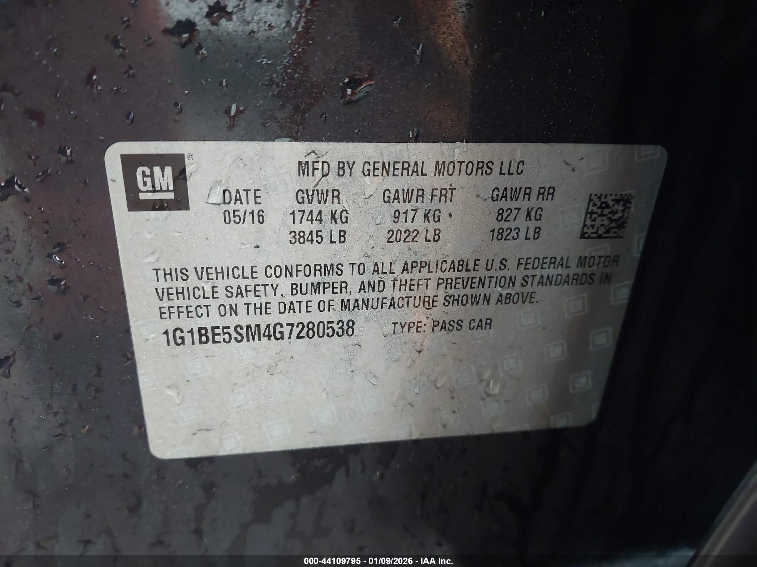 CHEVROLET CRUZE image 9