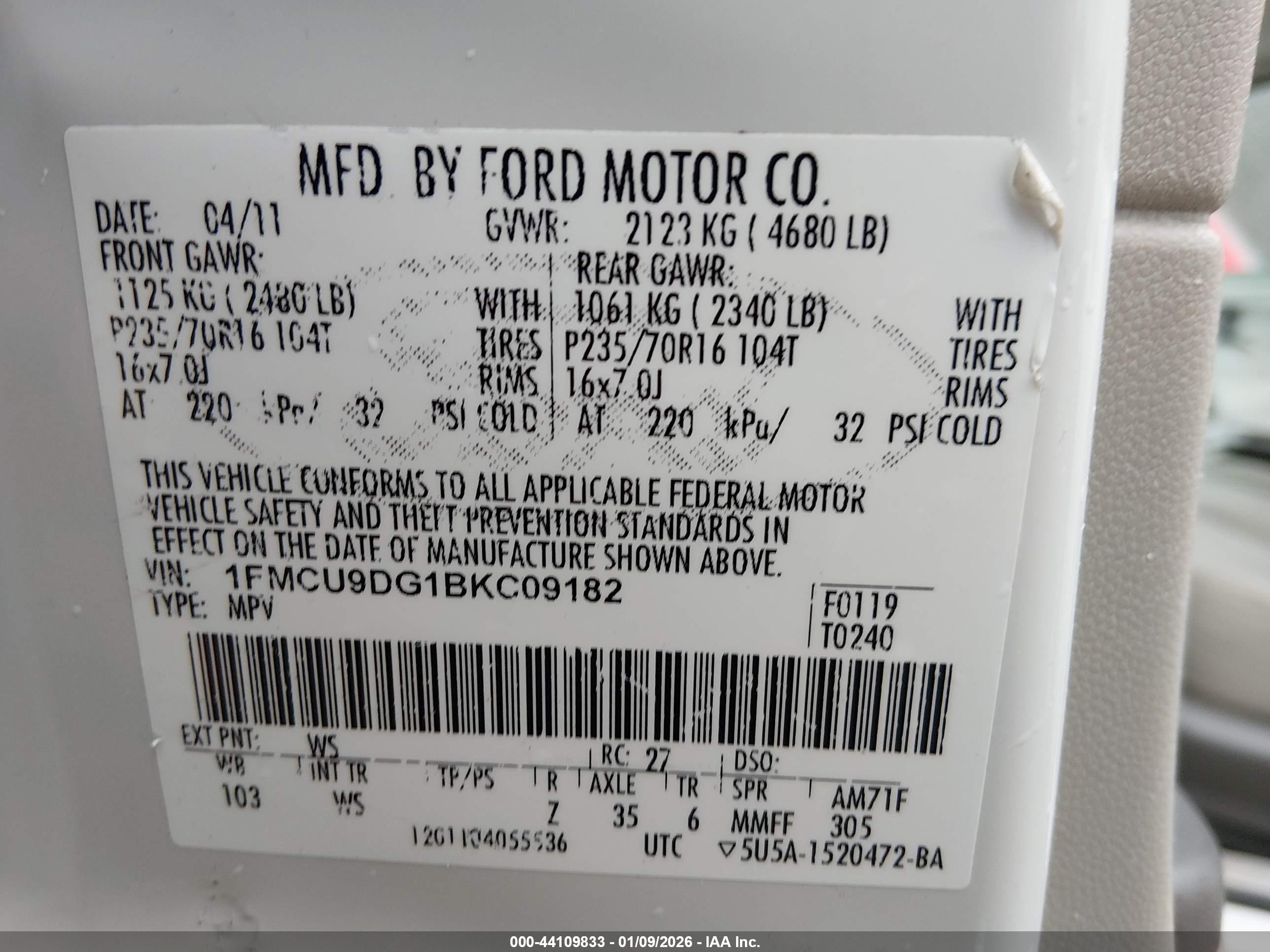 FORD ESCAPE image 9