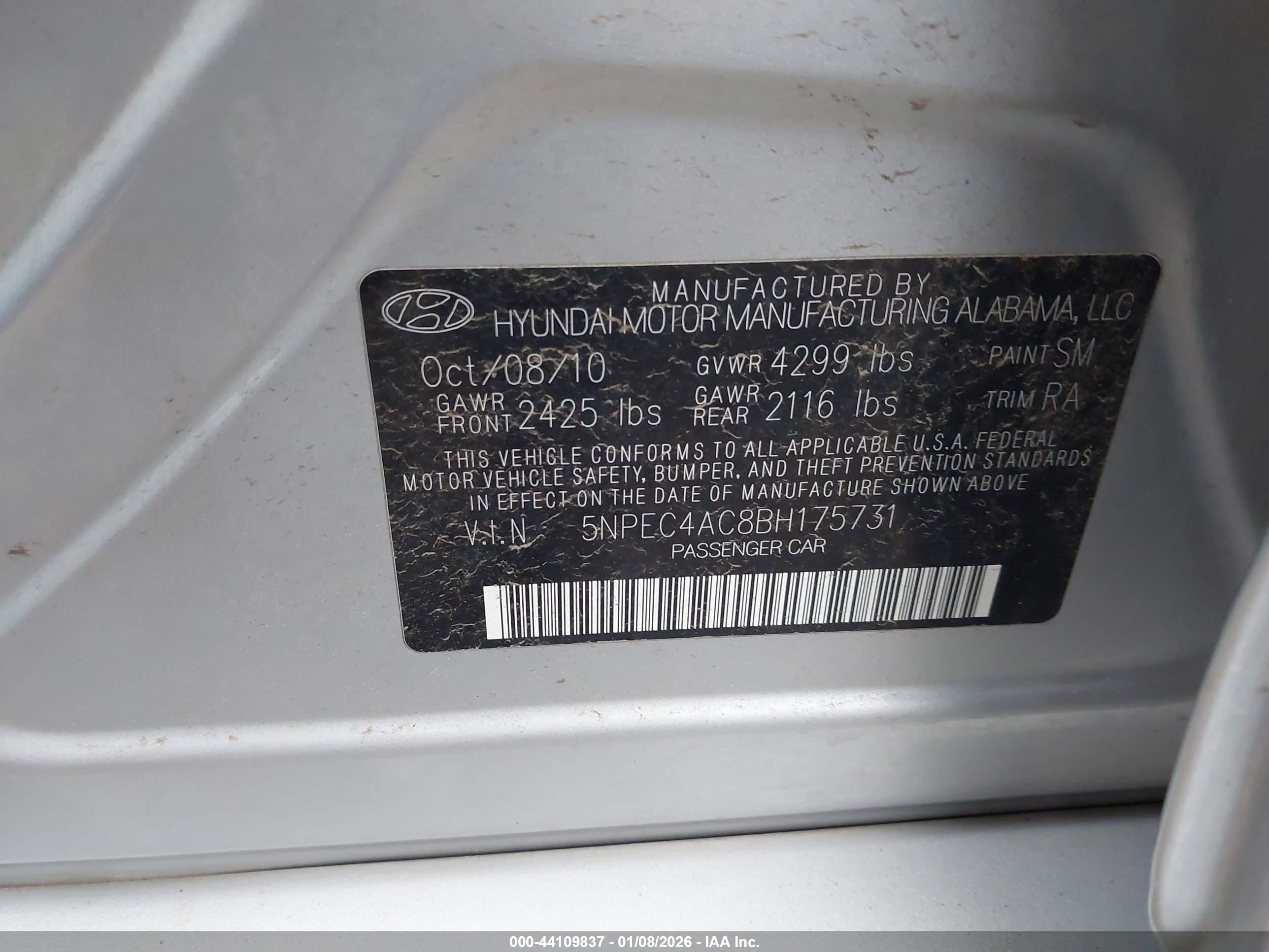 HYUNDAI SONATA image 9