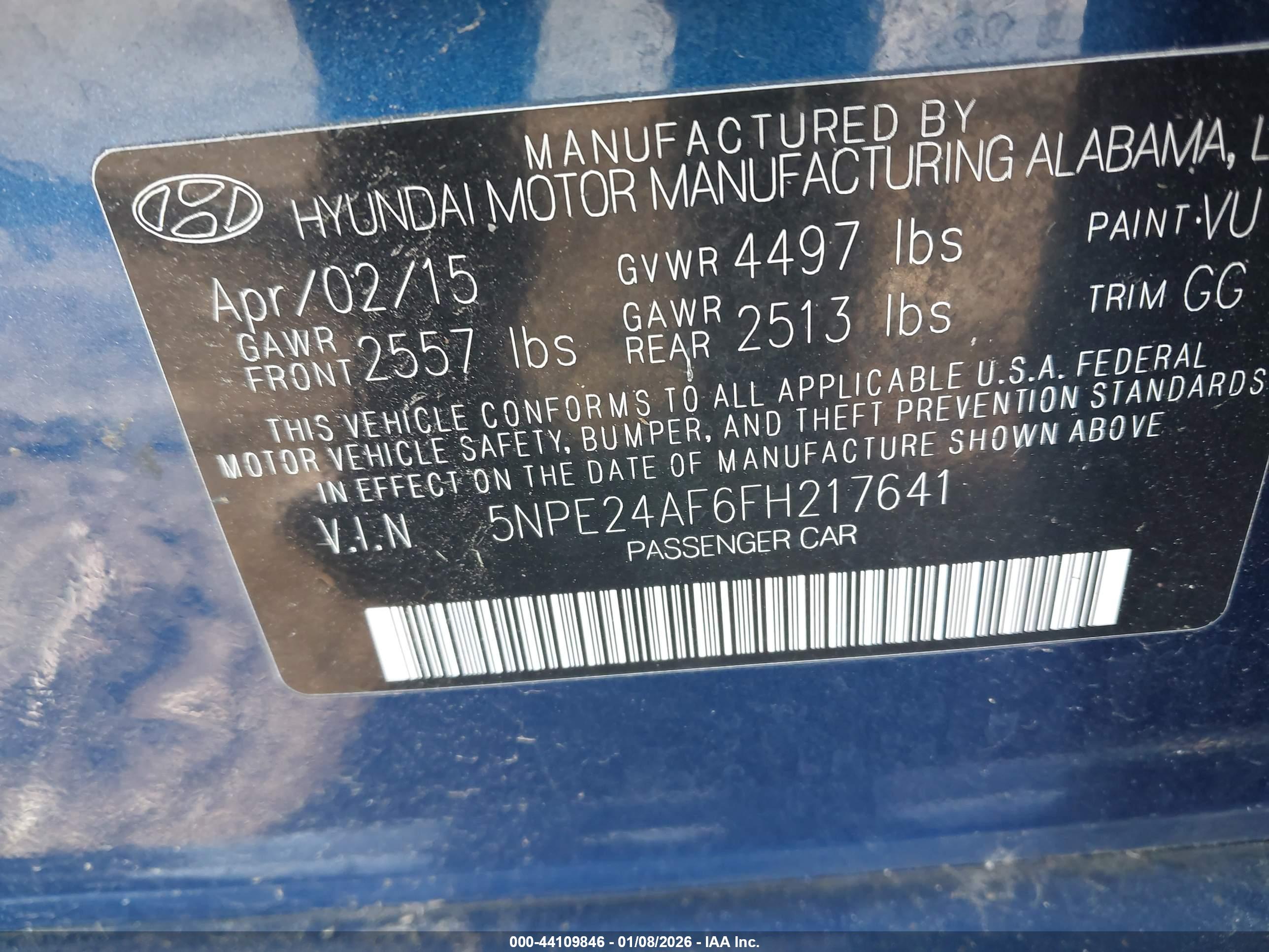 HYUNDAI SONATA image 9