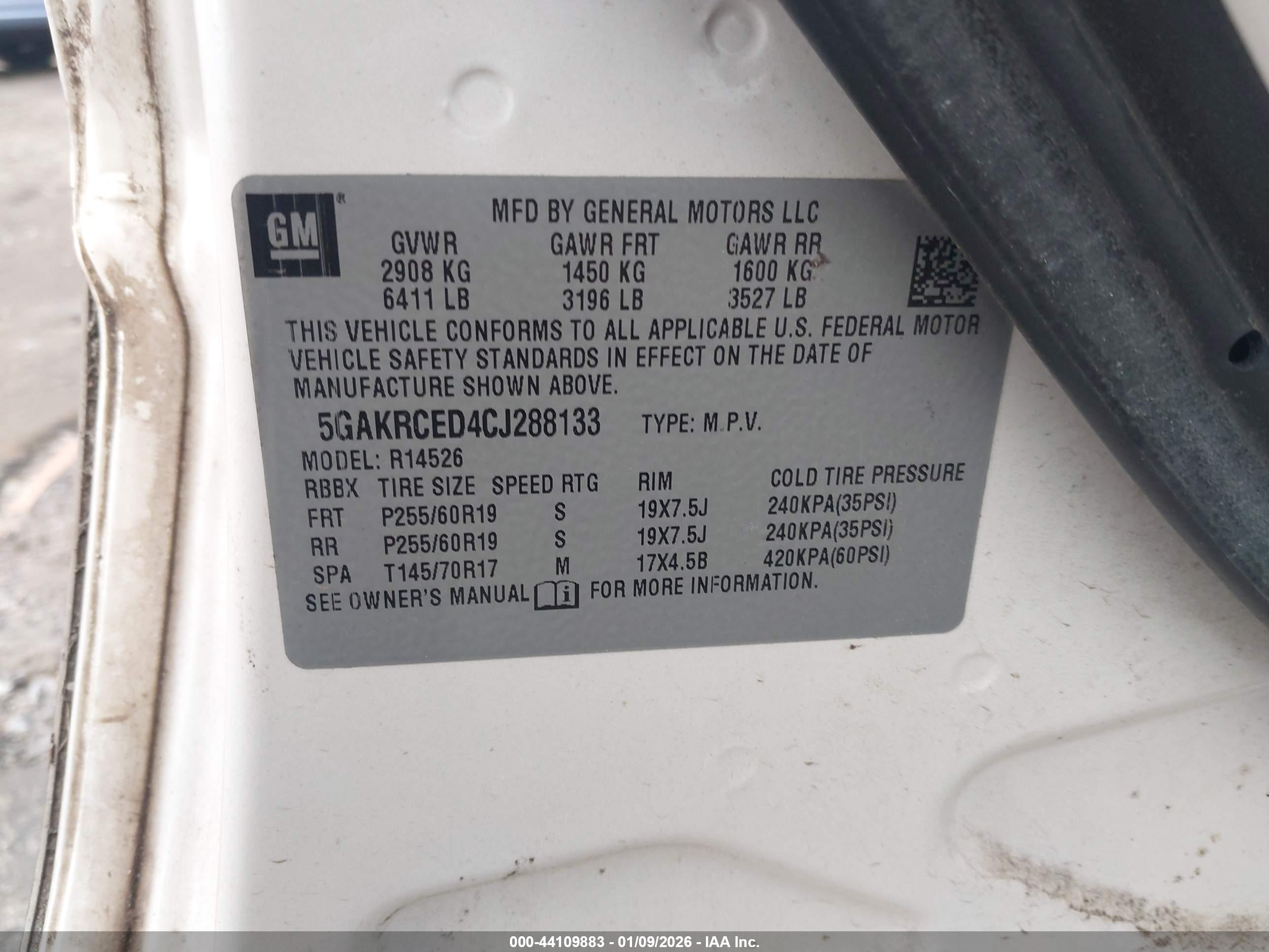 BUICK ENCLAVE image 9