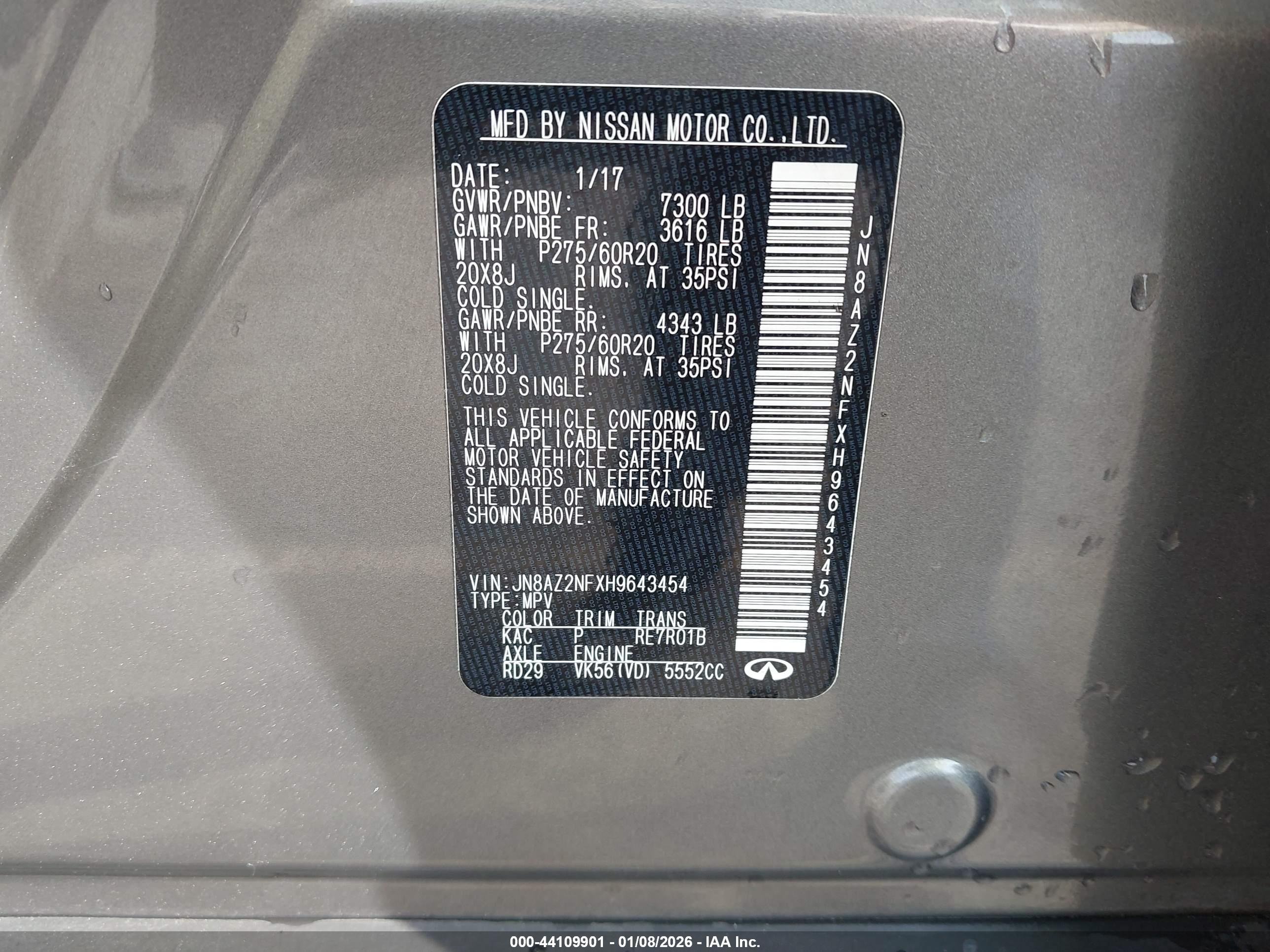 INFINITI QX80 image 9