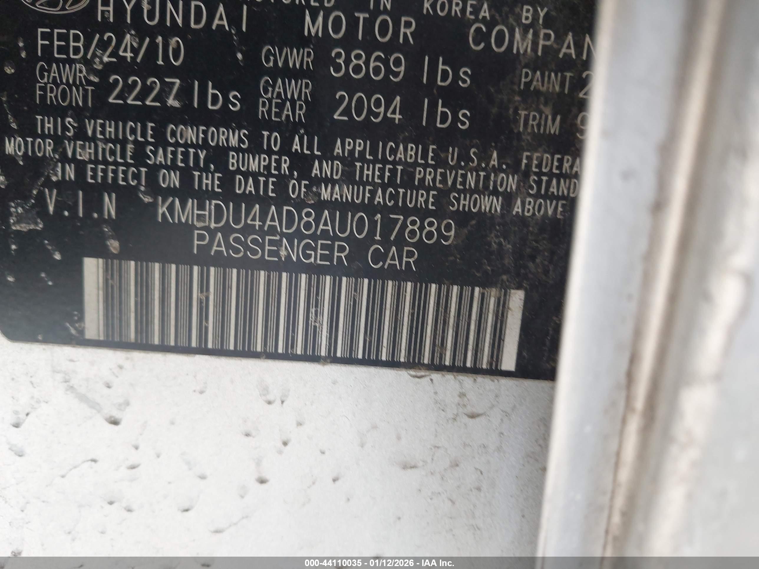 HYUNDAI ELANTRA image 9