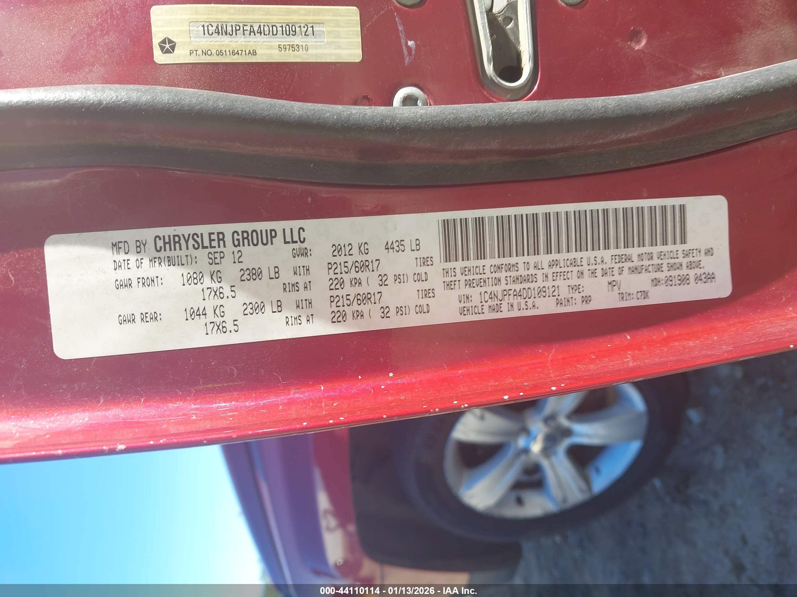 JEEP PATRIOT image 9