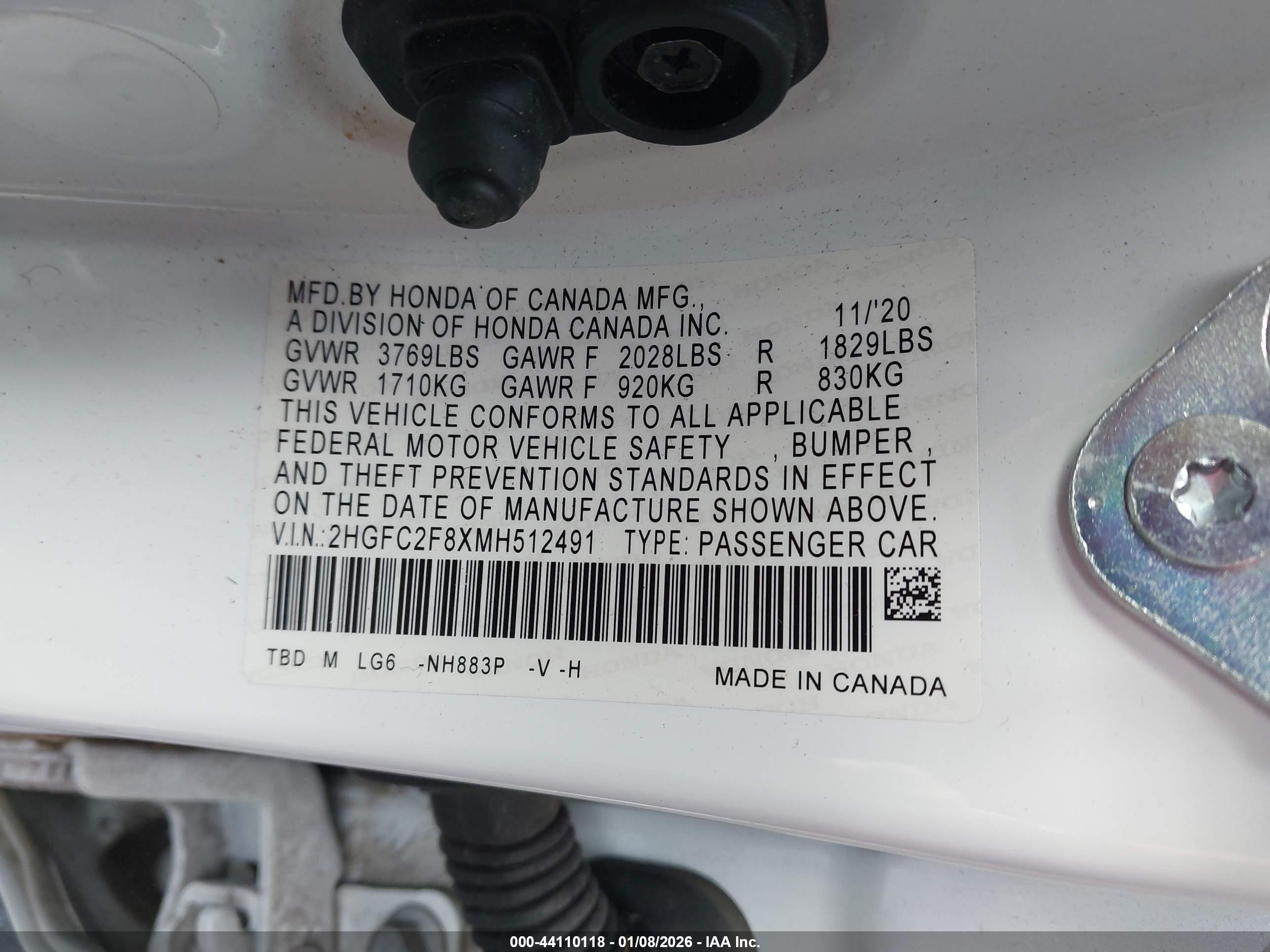 HONDA CIVIC image 9