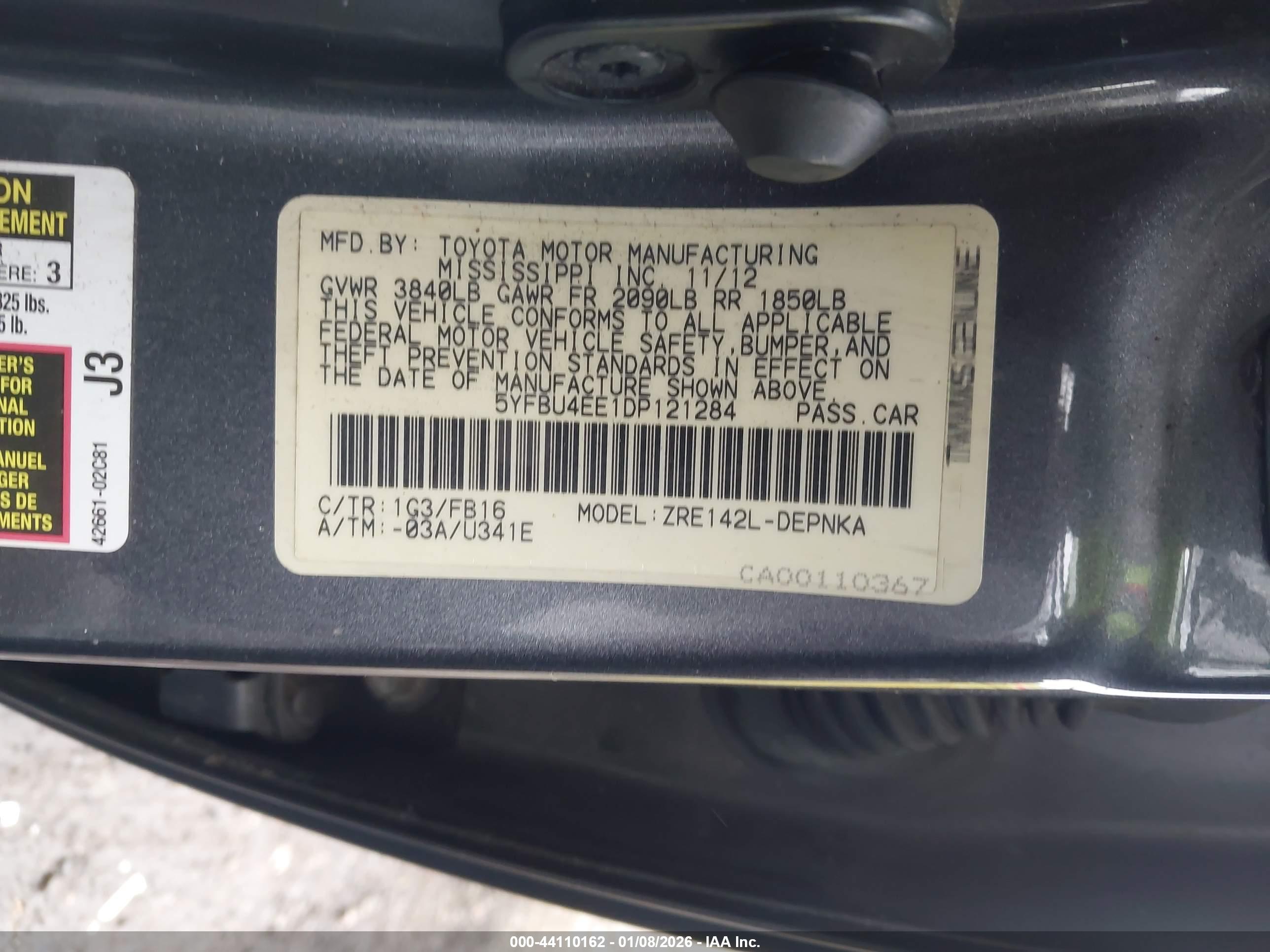 TOYOTA COROLLA image 9