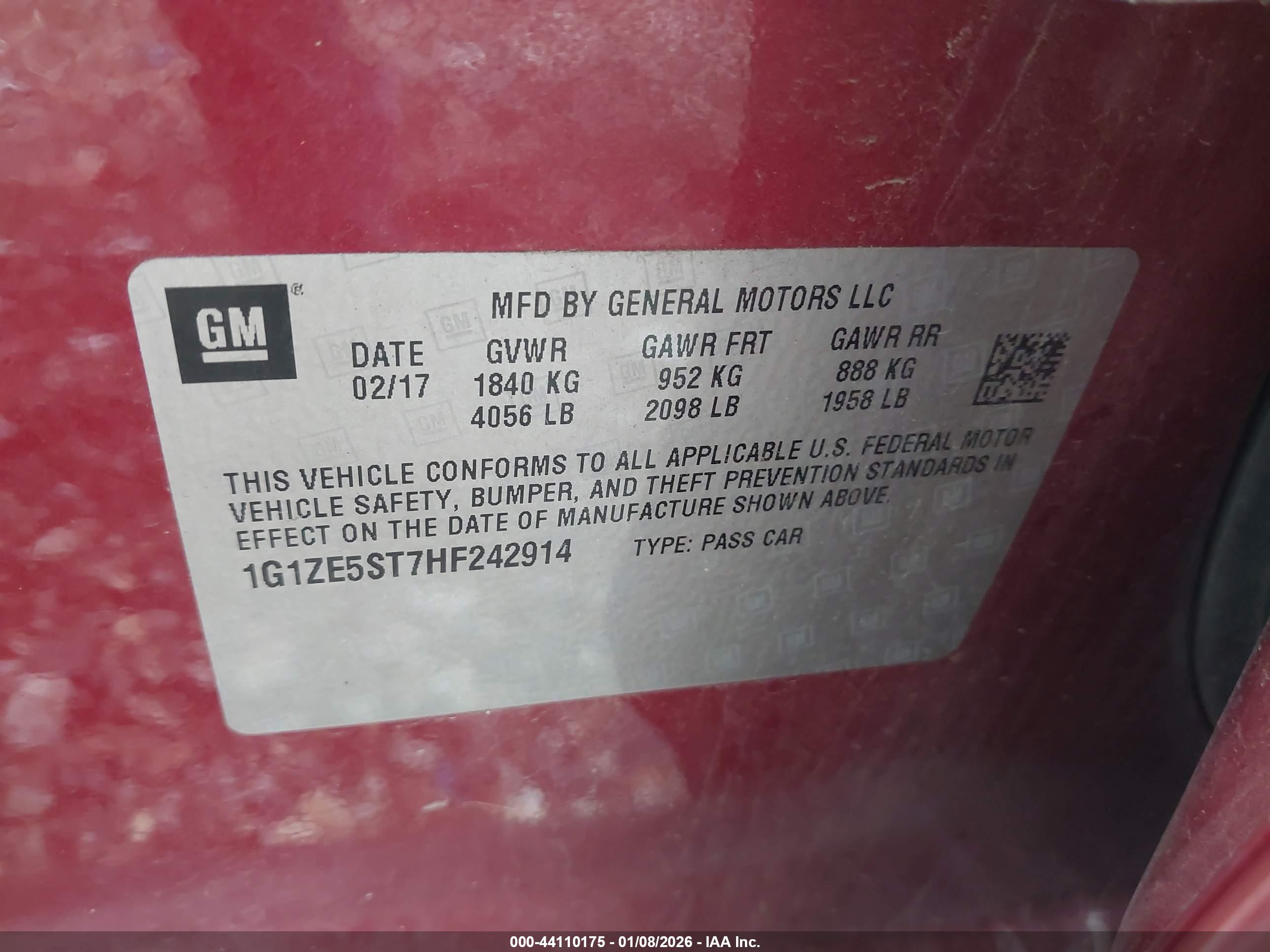 CHEVROLET MALIBU image 9
