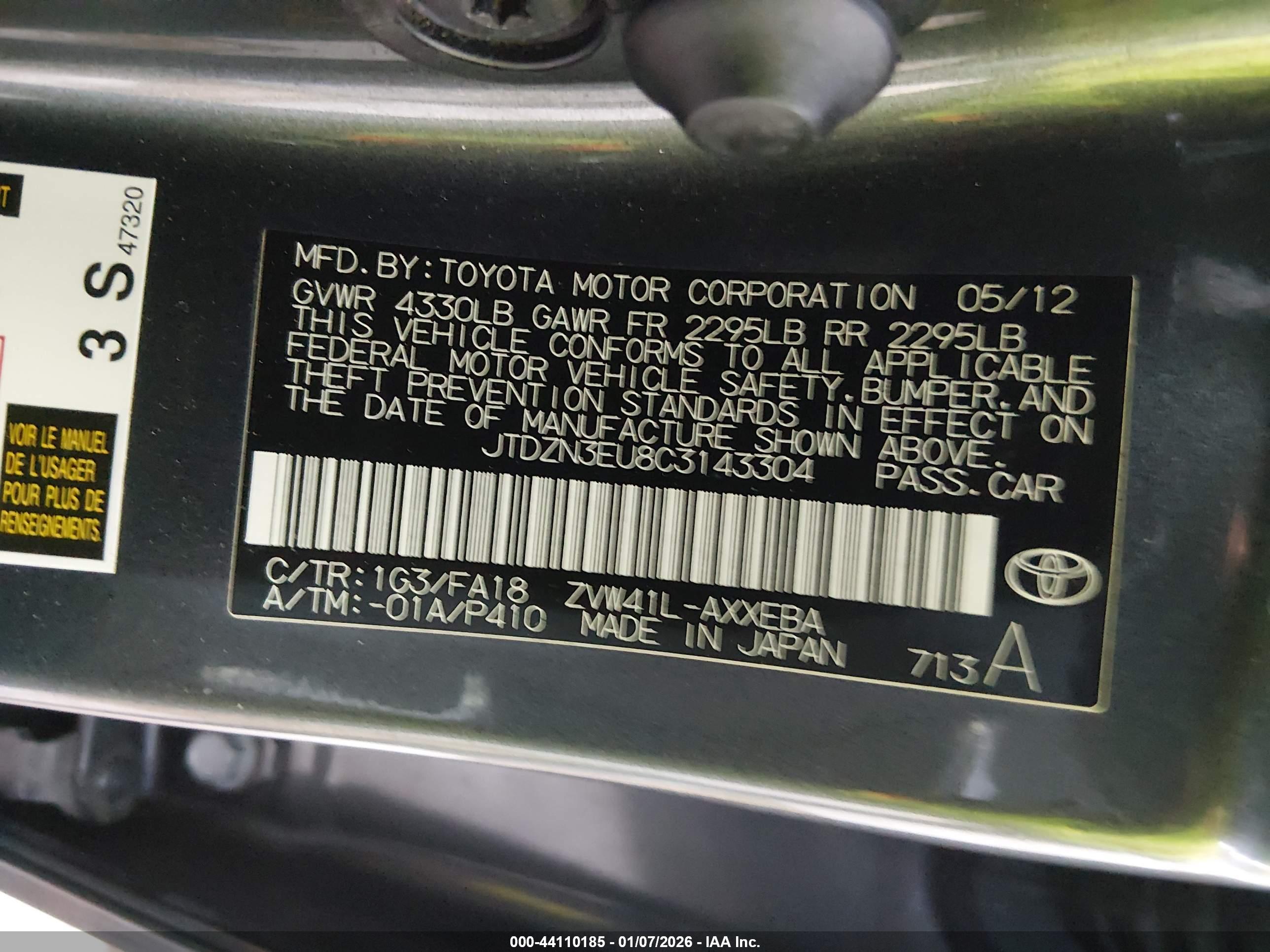 TOYOTA PRIUS image 9