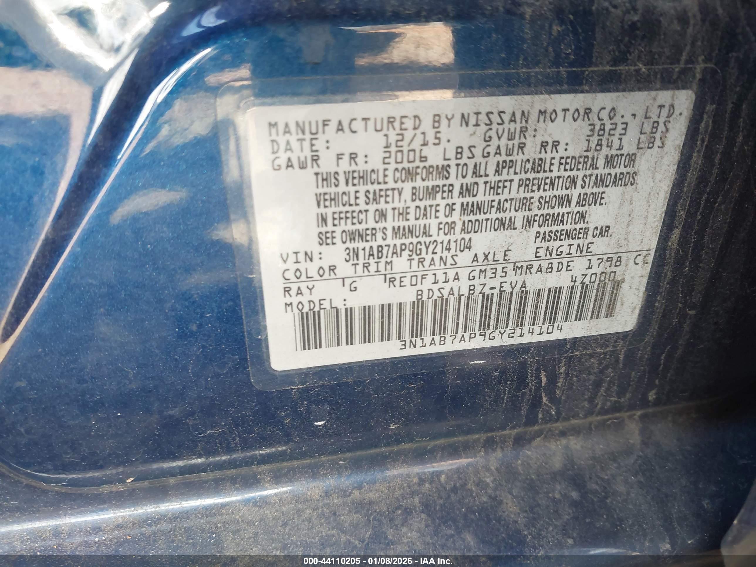NISSAN SENTRA image 9
