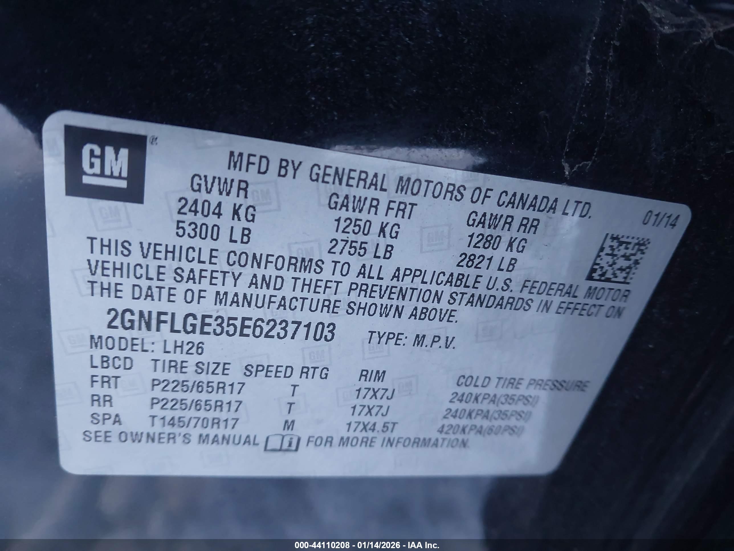 CHEVROLET EQUINOX image 9