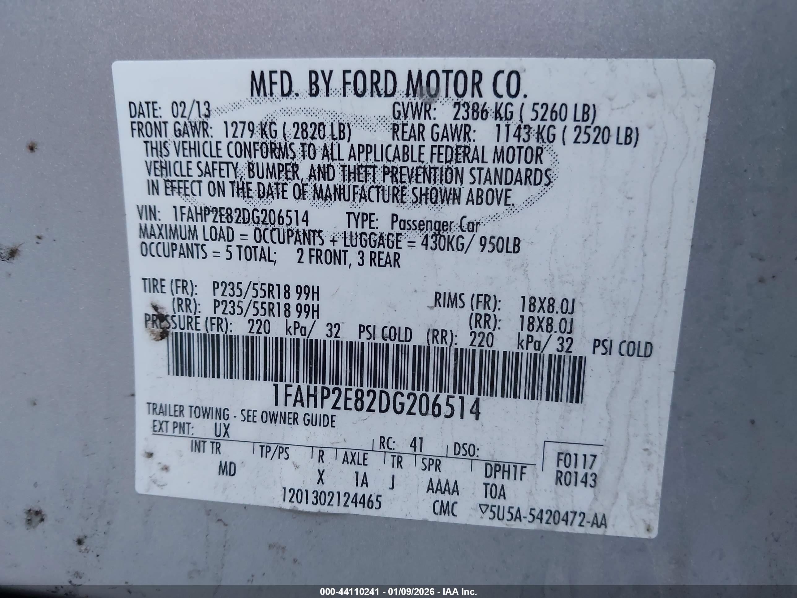 FORD TAURUS image 9