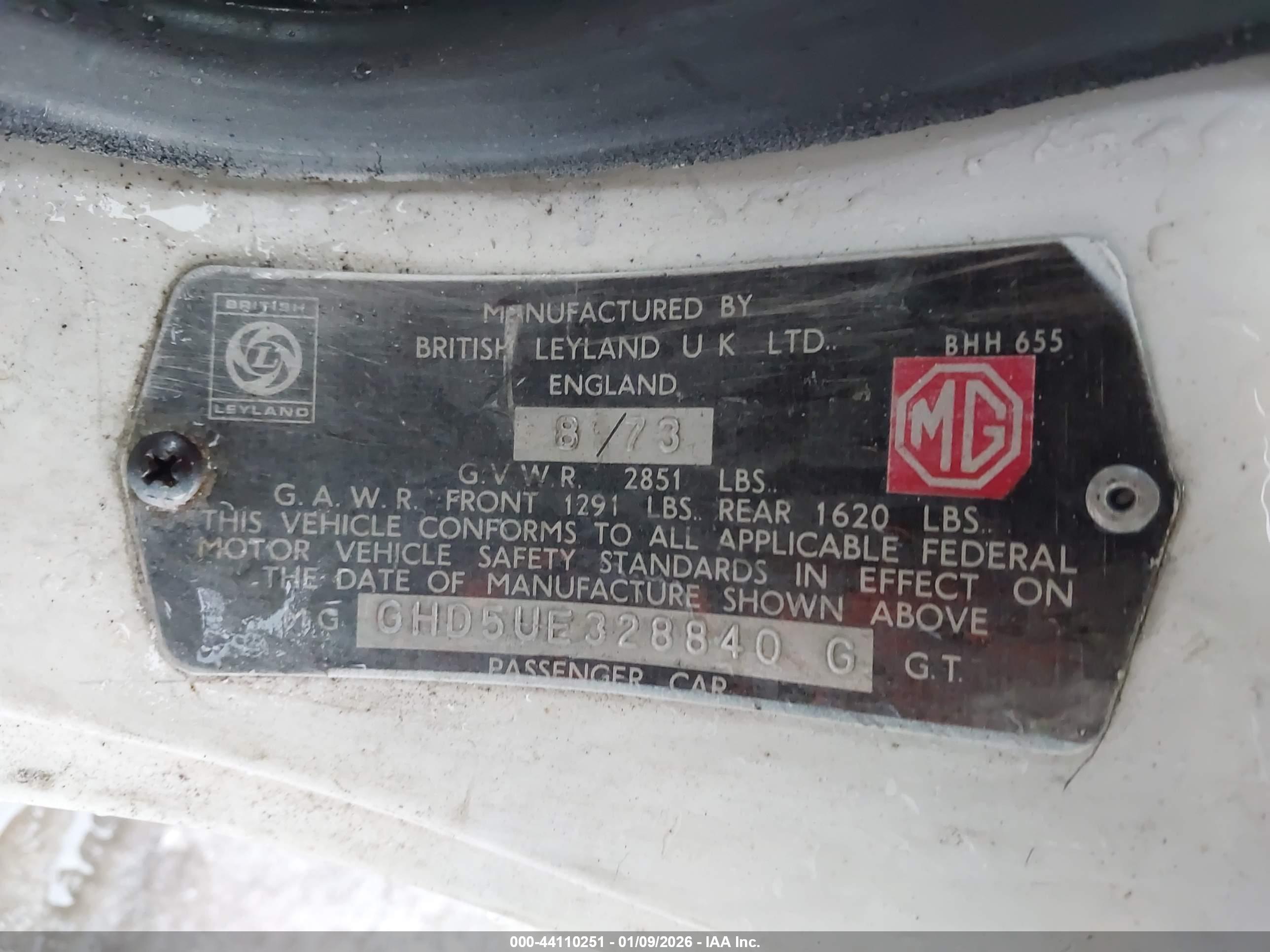 MG MGB image 9