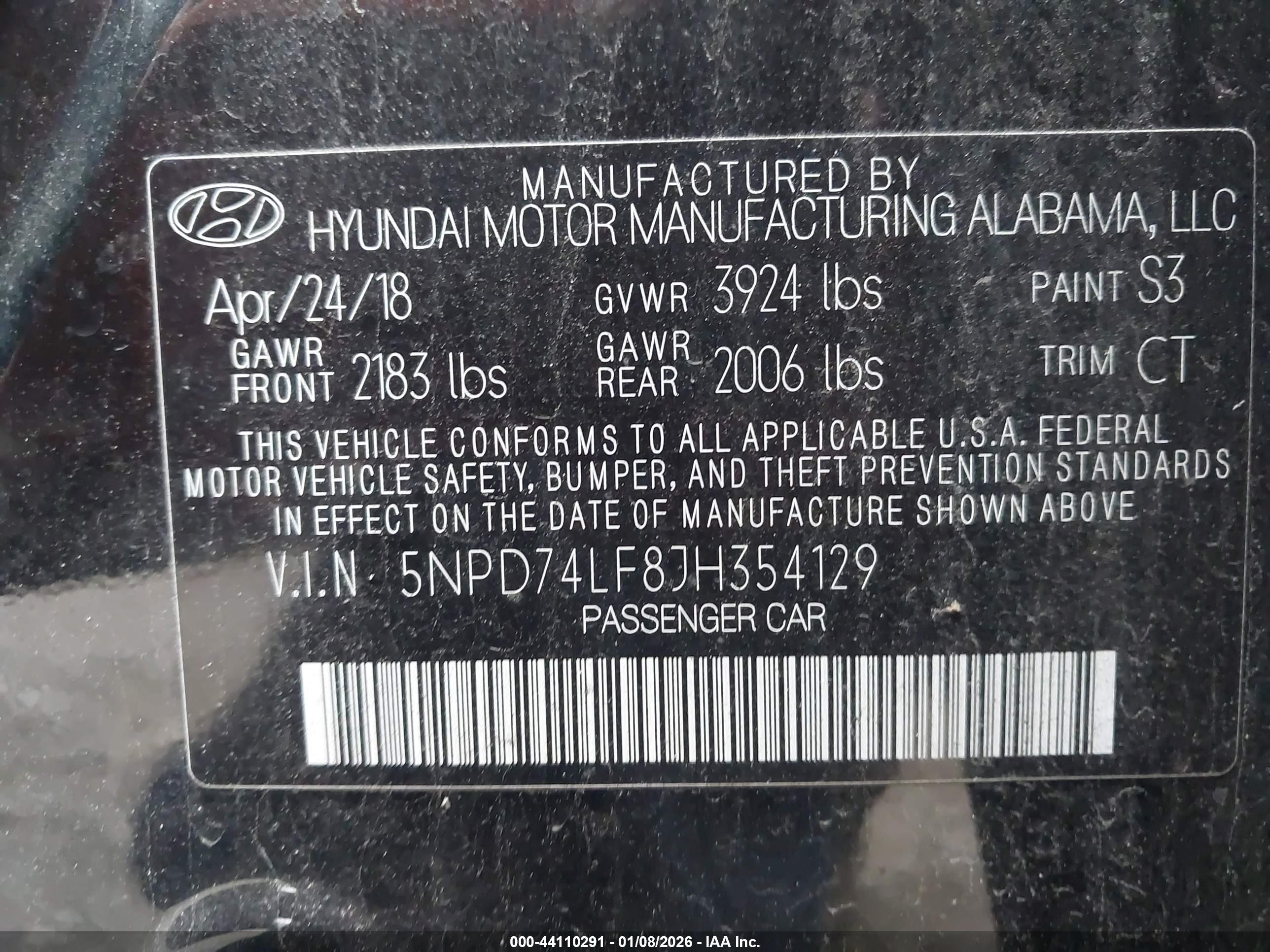 HYUNDAI ELANTRA image 9