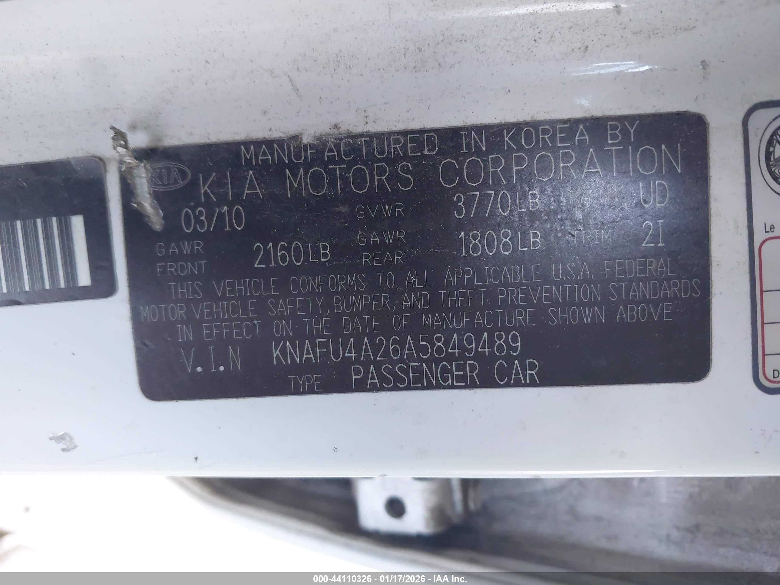 KIA FORTE image 9
