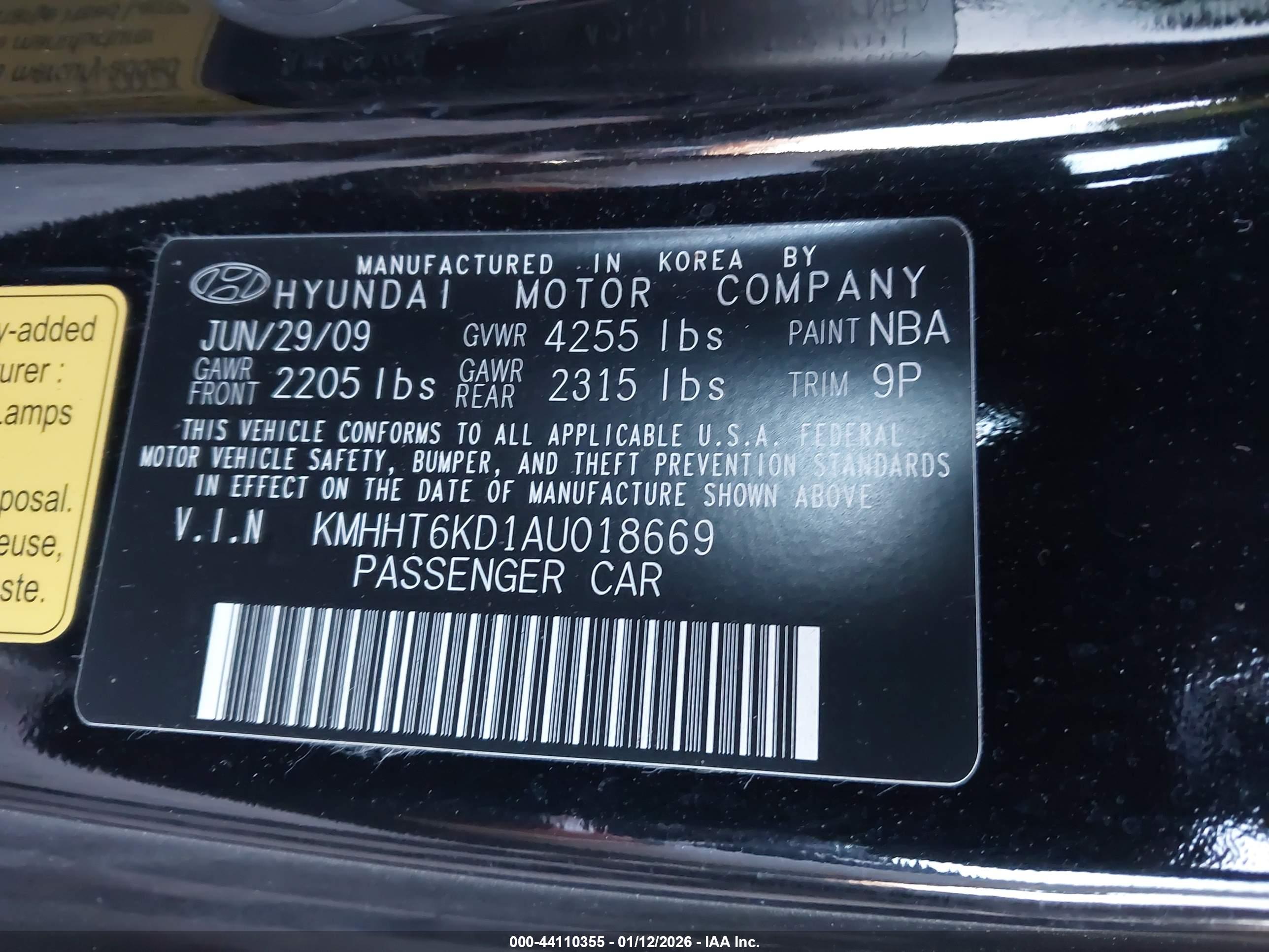 HYUNDAI GENESIS image 9