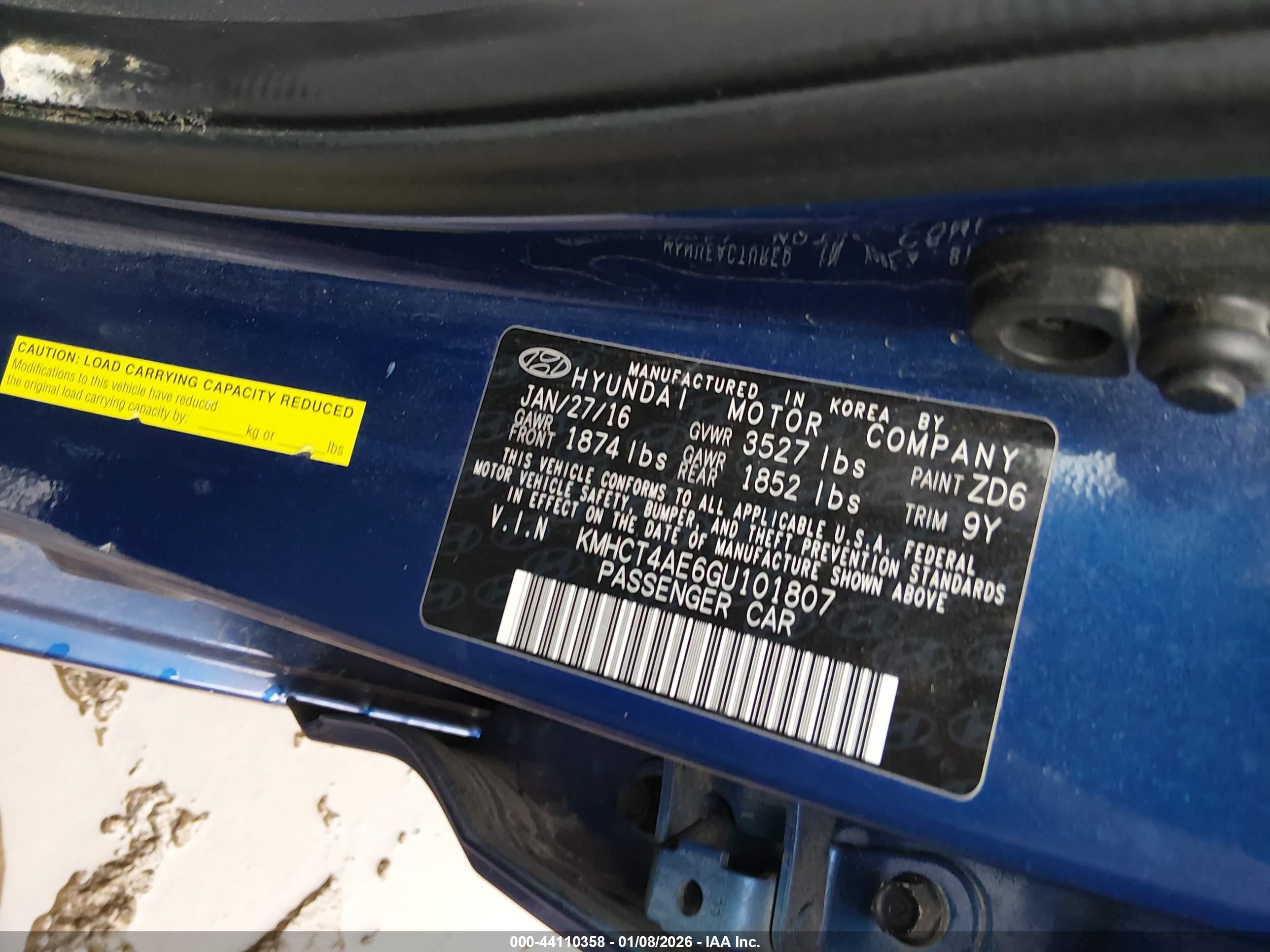 HYUNDAI ACCENT image 9