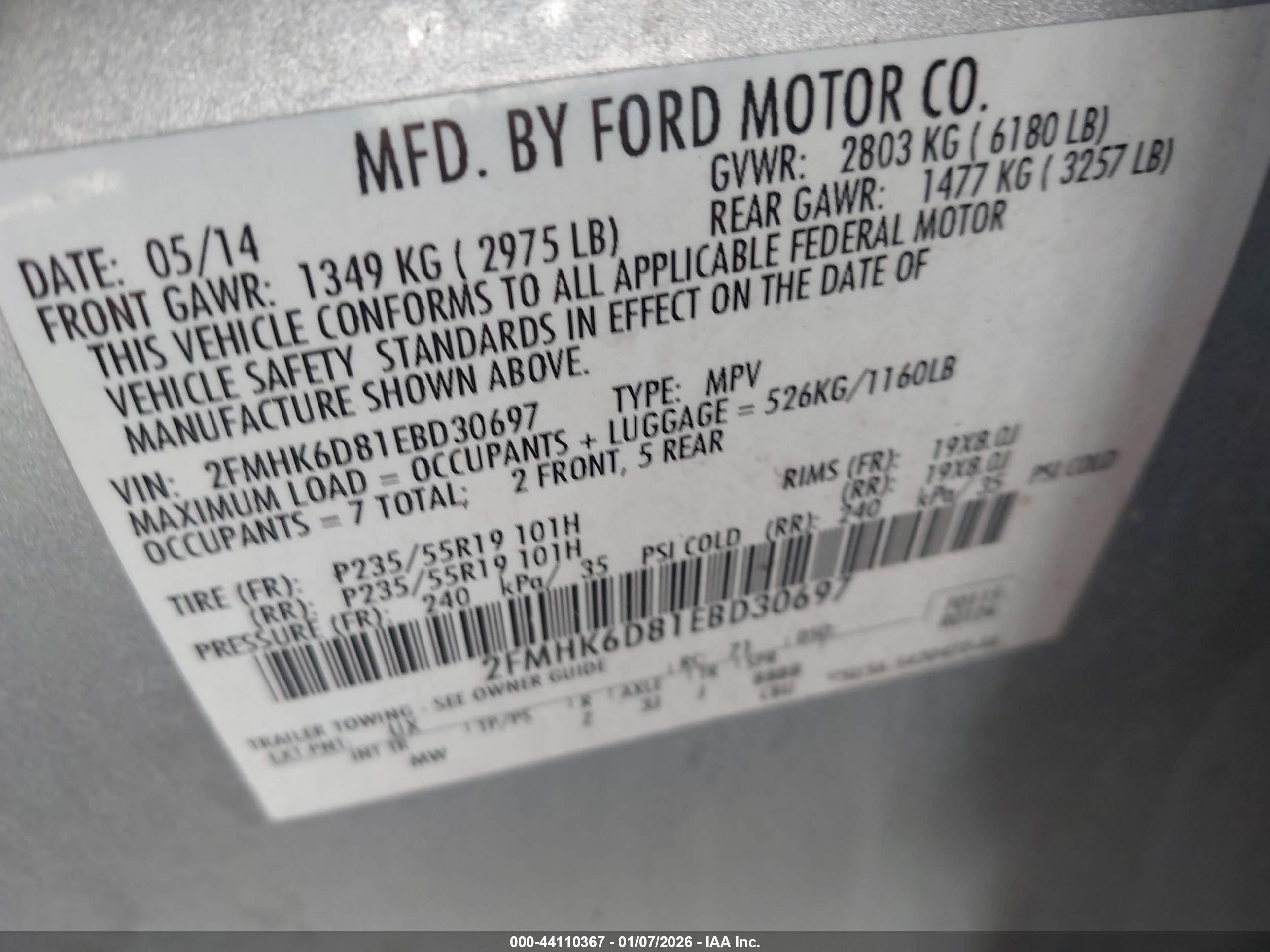 FORD FLEX image 9