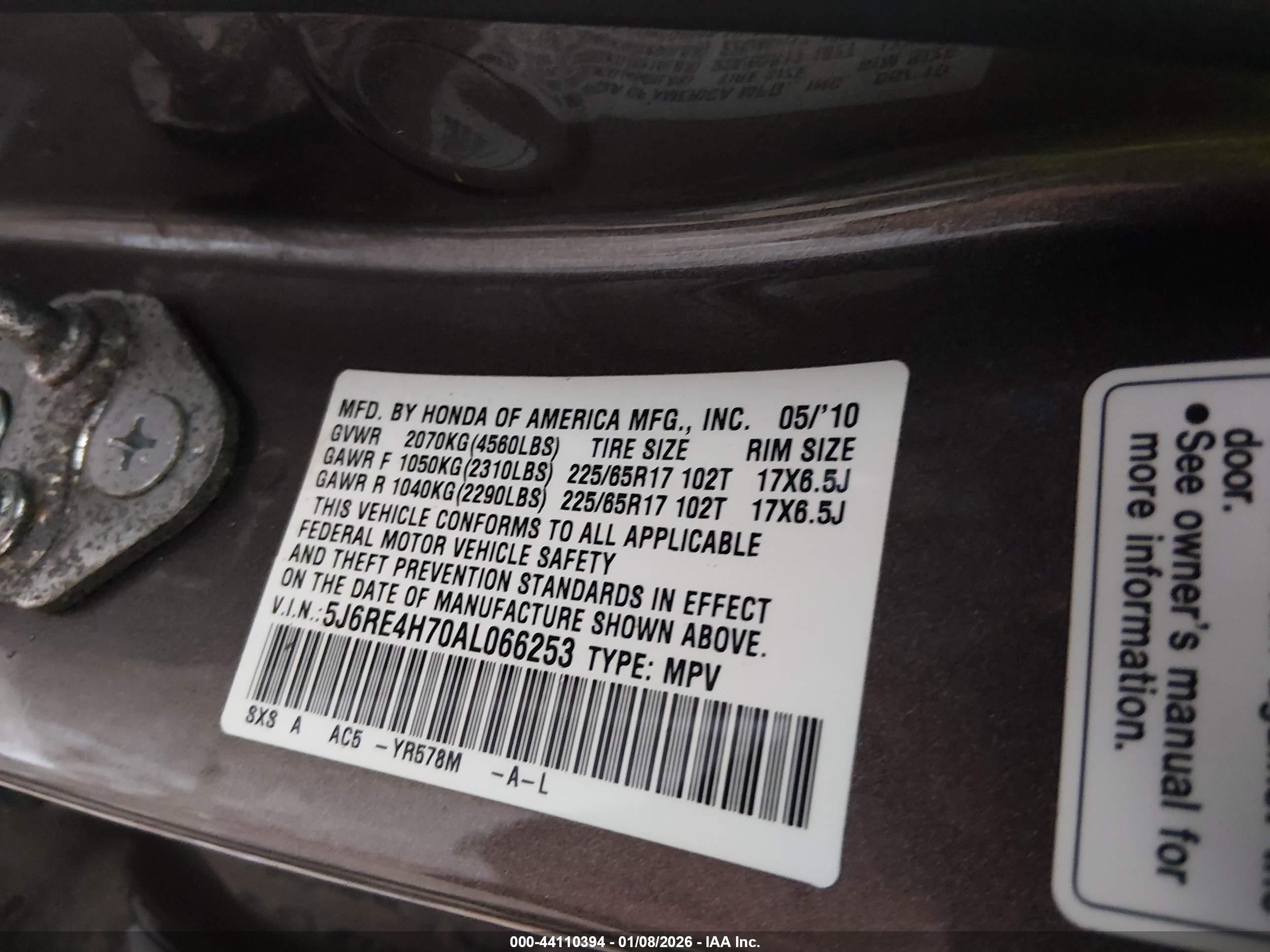HONDA CR-V image 9