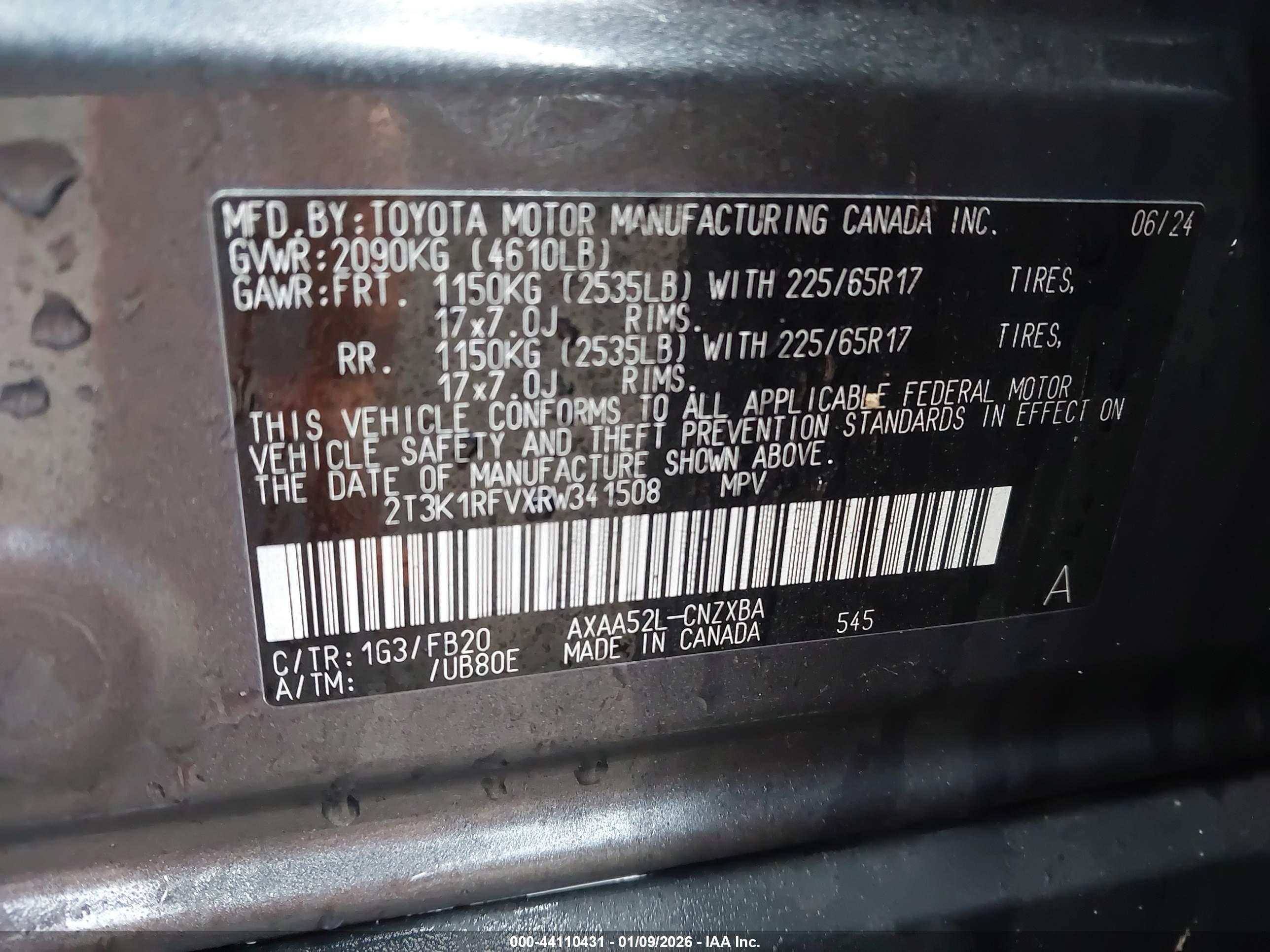 TOYOTA RAV4 image 9