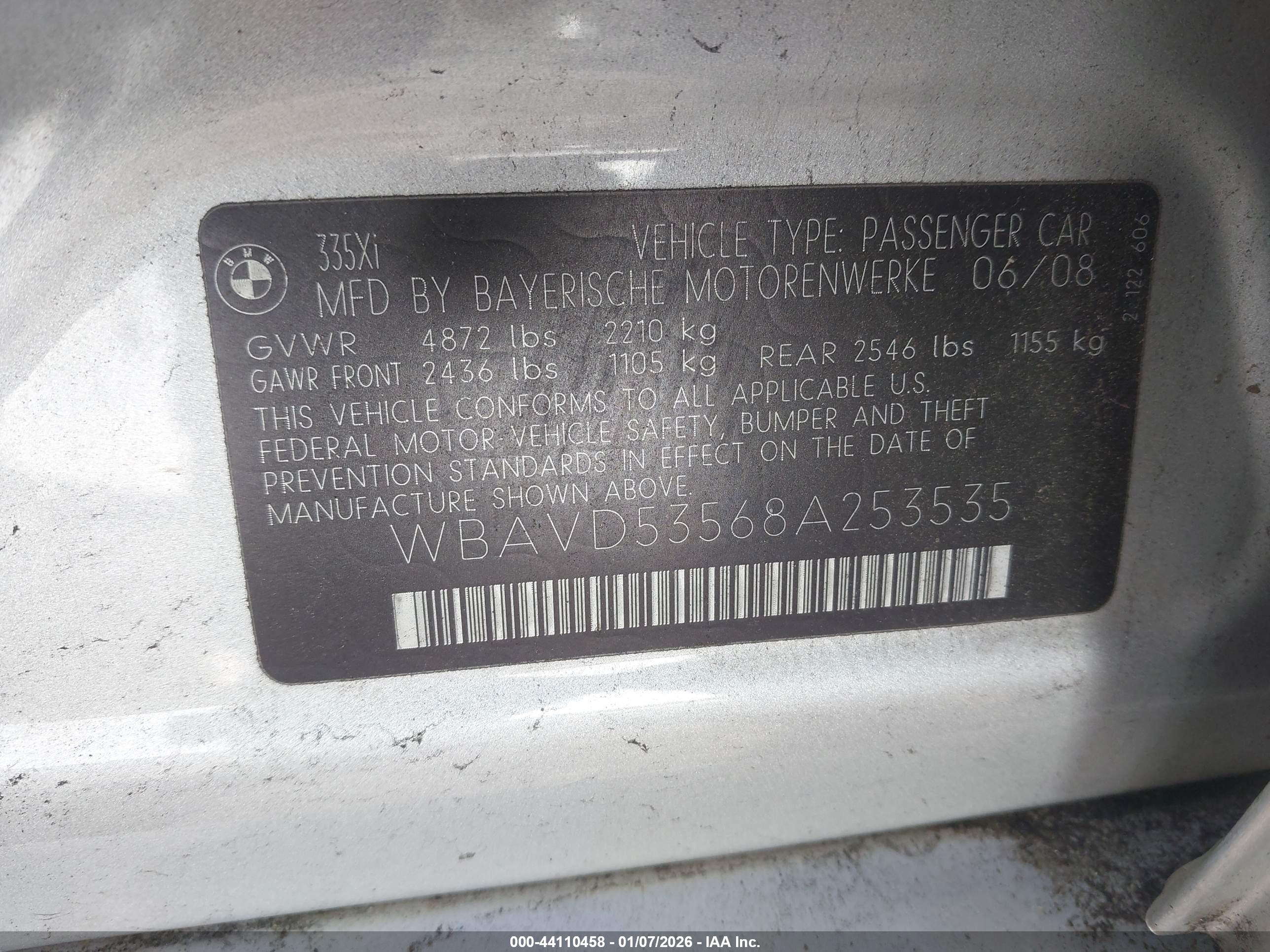 BMW 335XI image 9