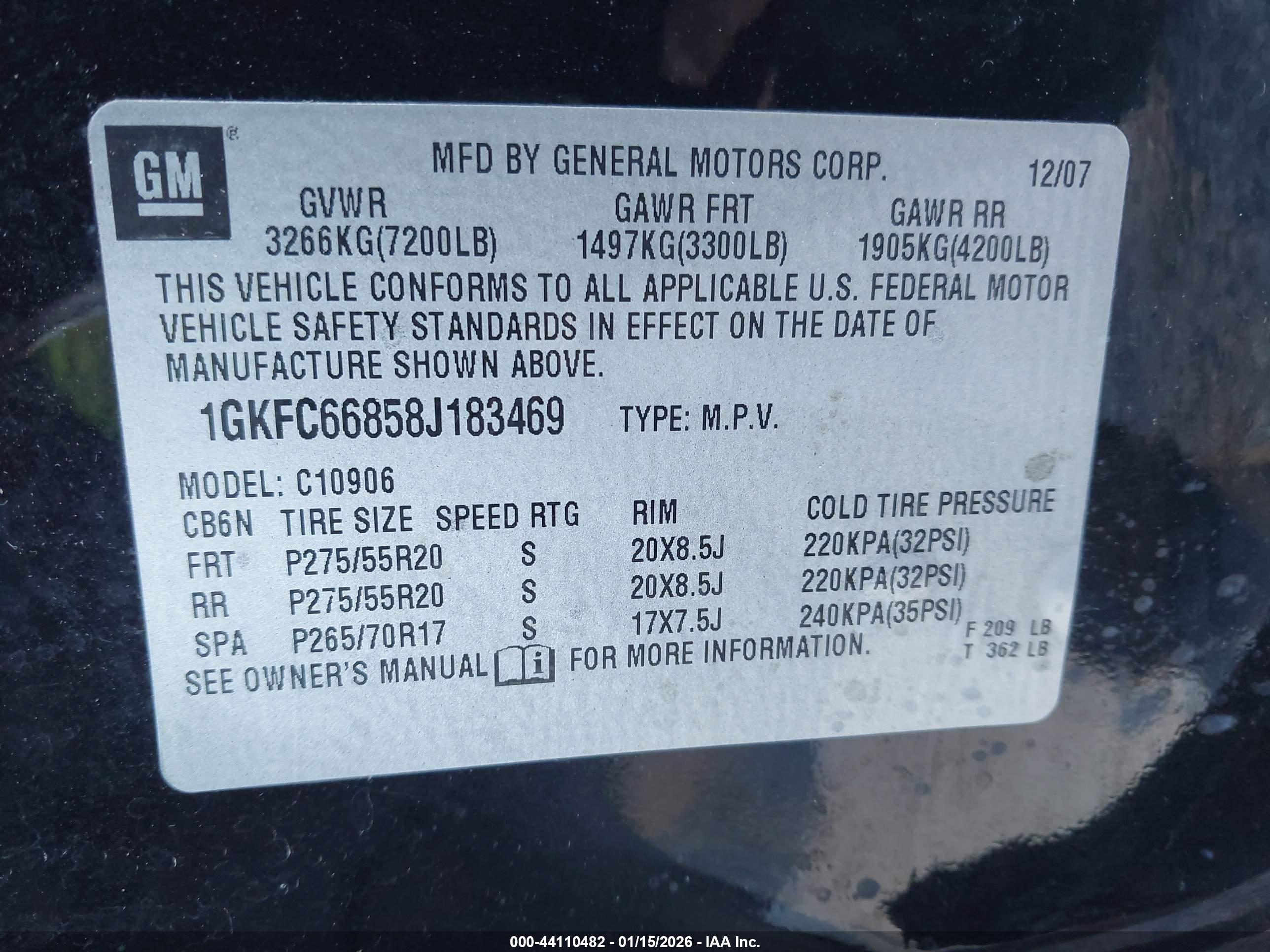 GMC YUKON image 9