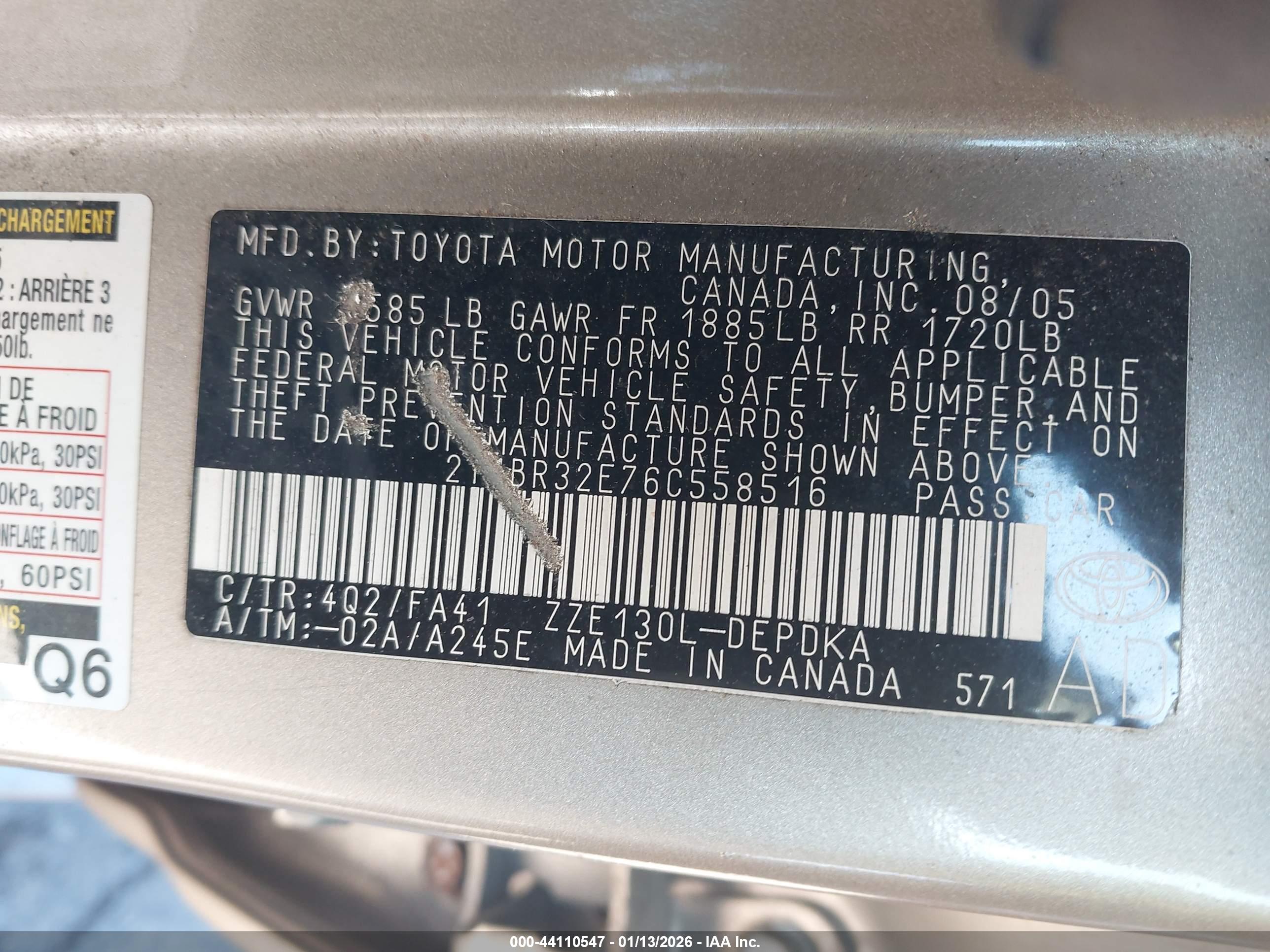 TOYOTA COROLLA image 9
