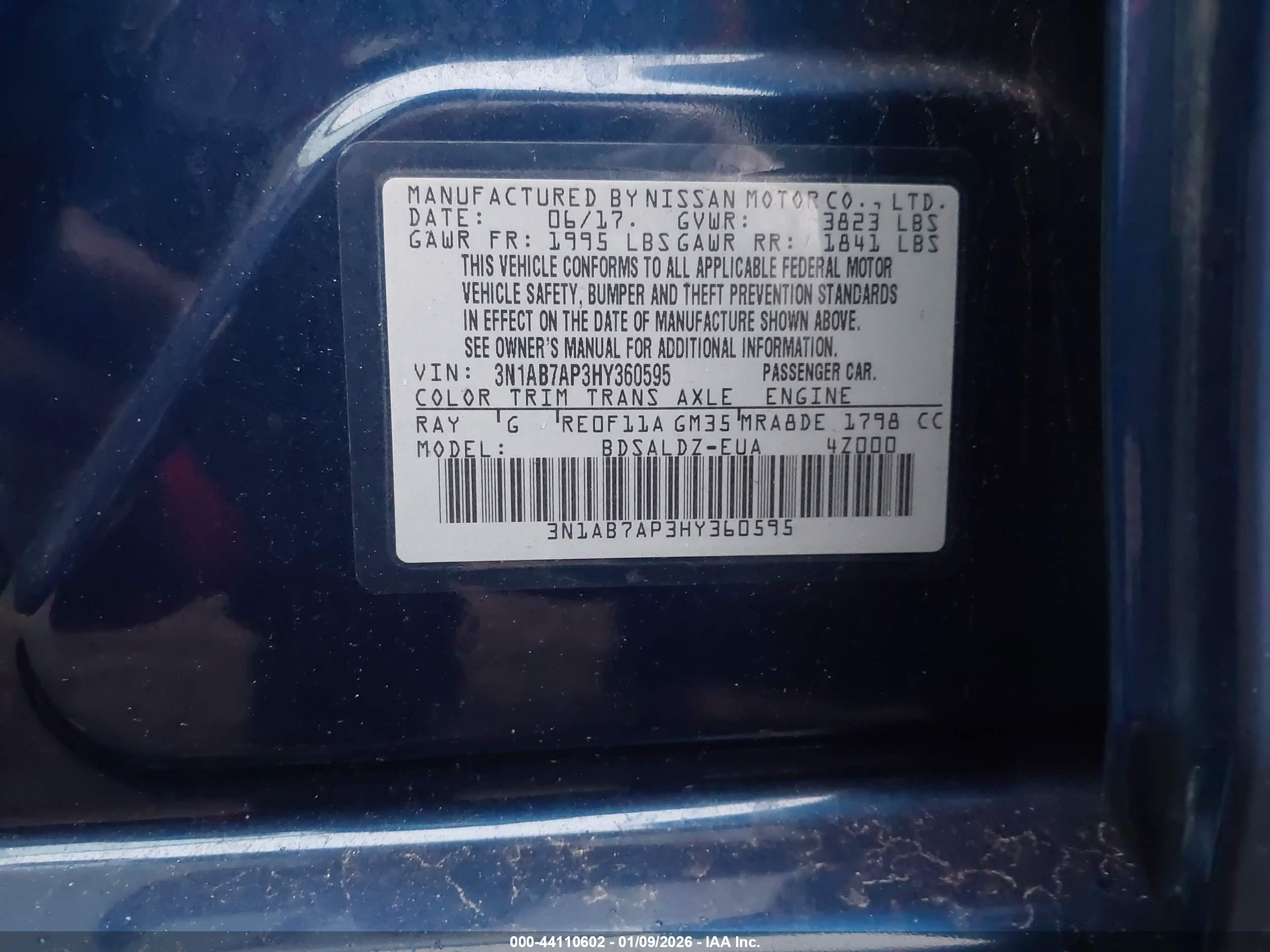 NISSAN SENTRA image 9