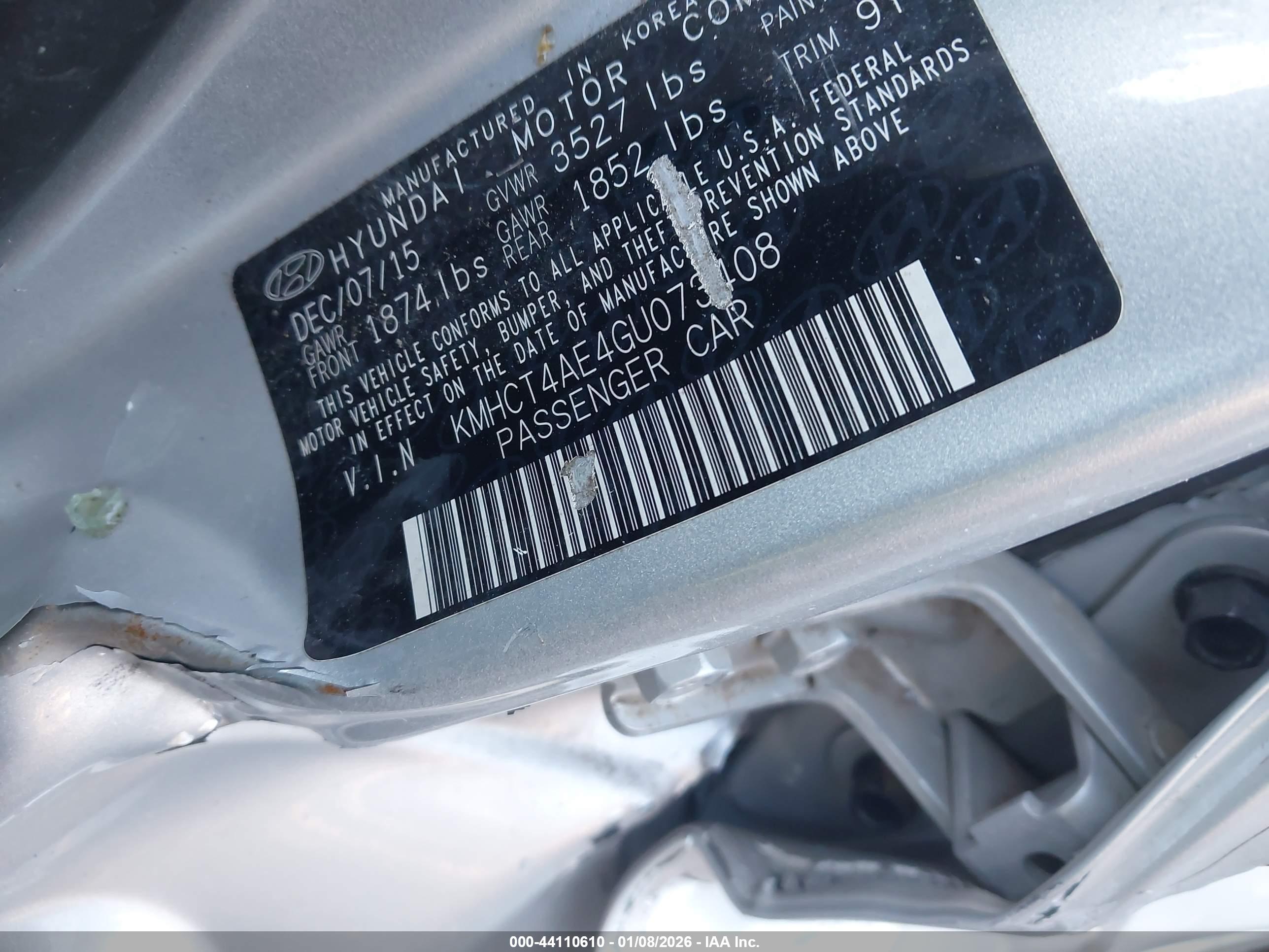 HYUNDAI ACCENT image 9