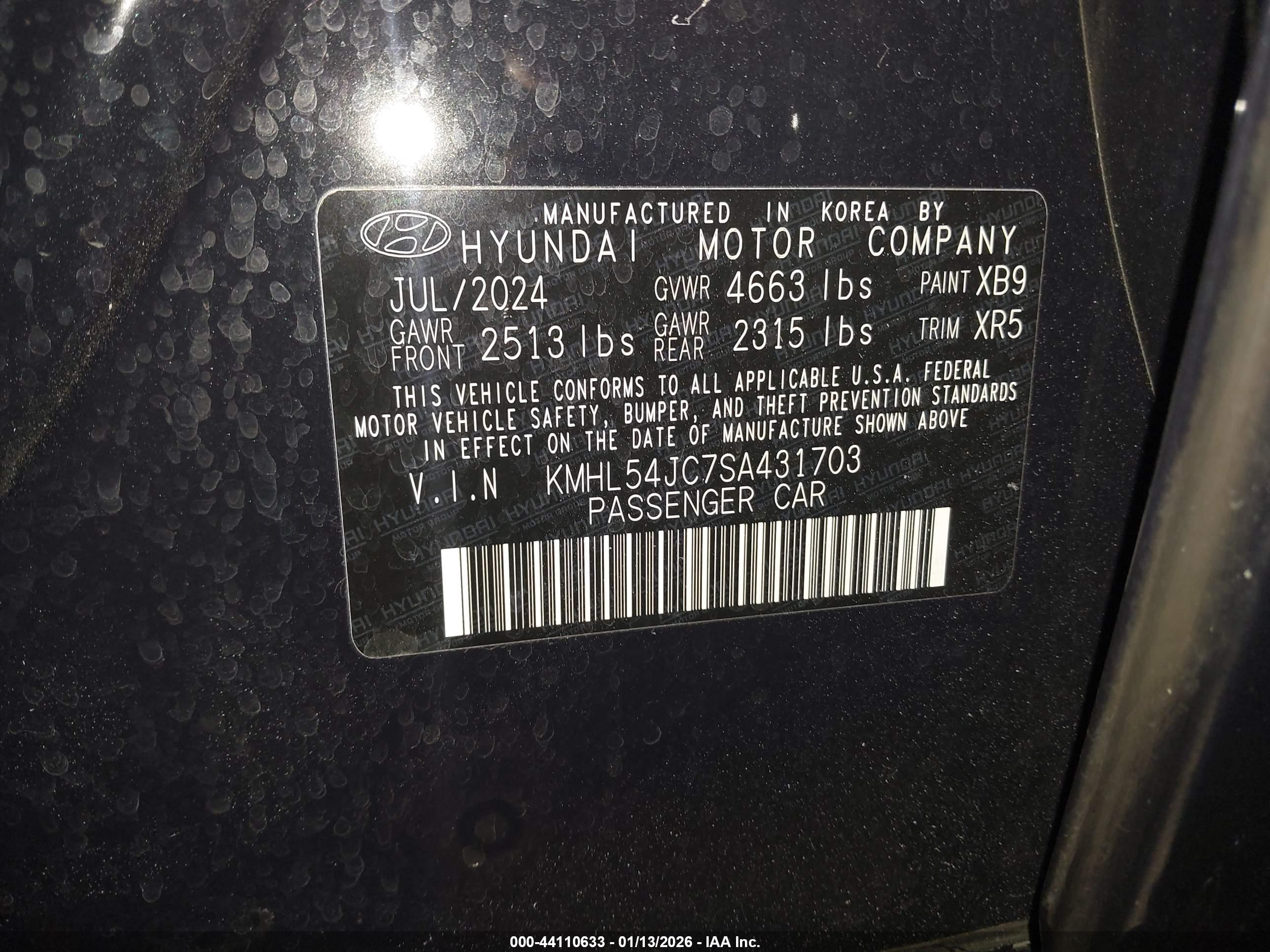 HYUNDAI SONATA image 9