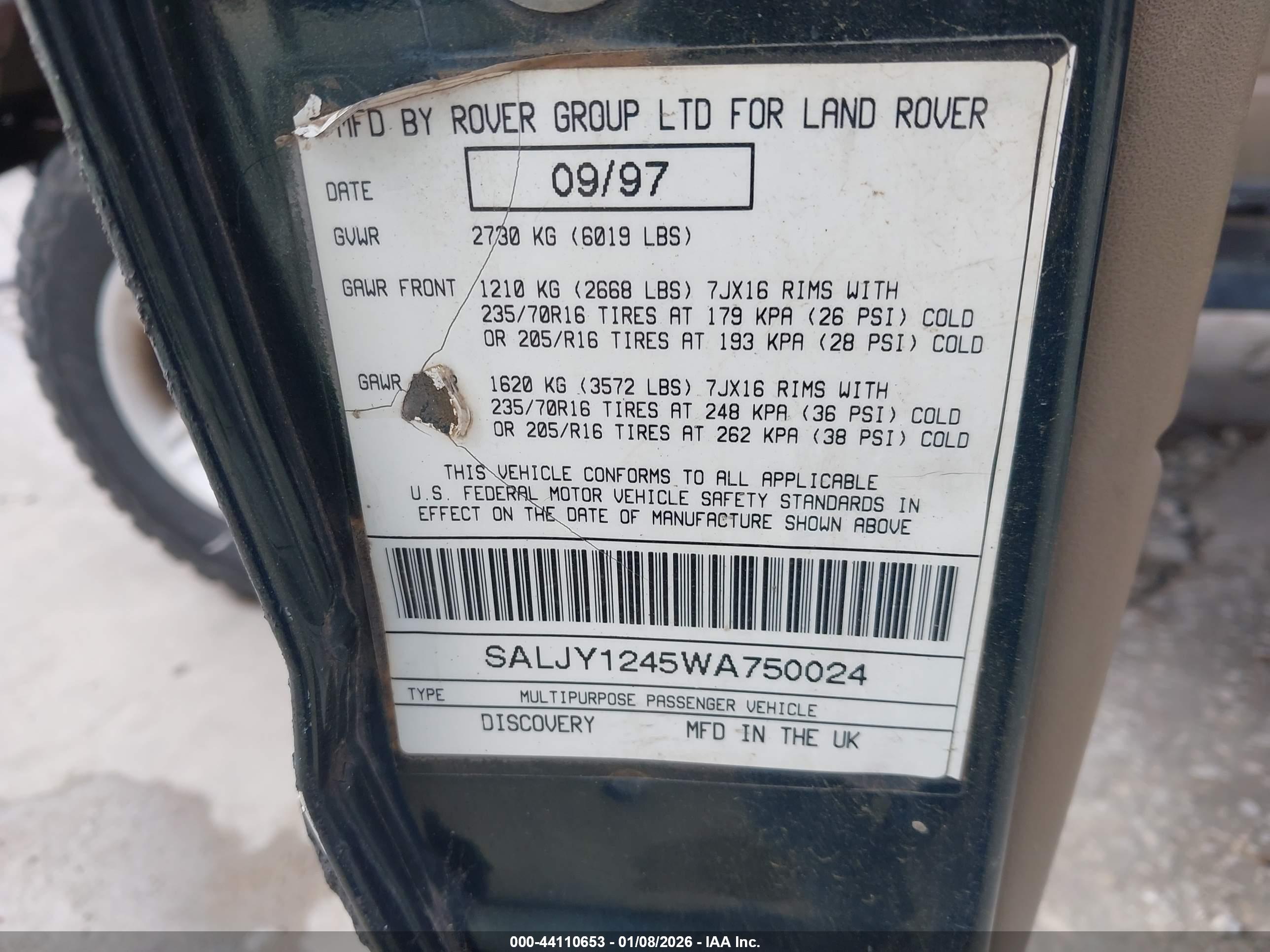 LAND ROVER image 9