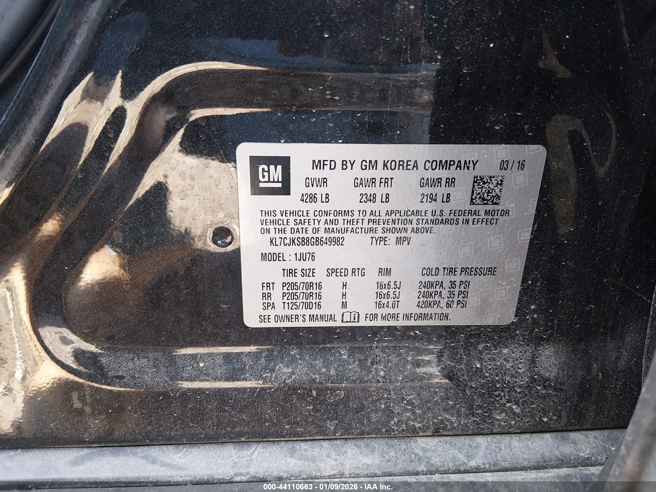 CHEVROLET TRAX image 9
