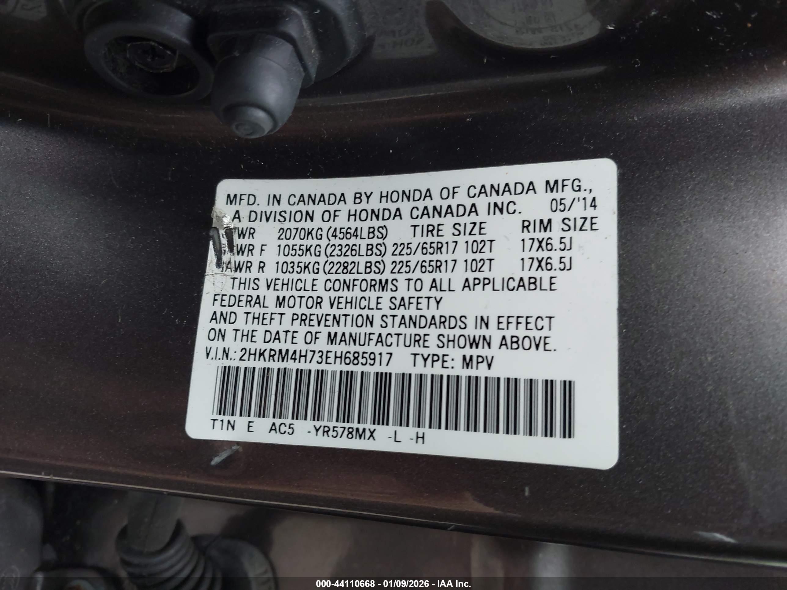 HONDA CR-V image 9