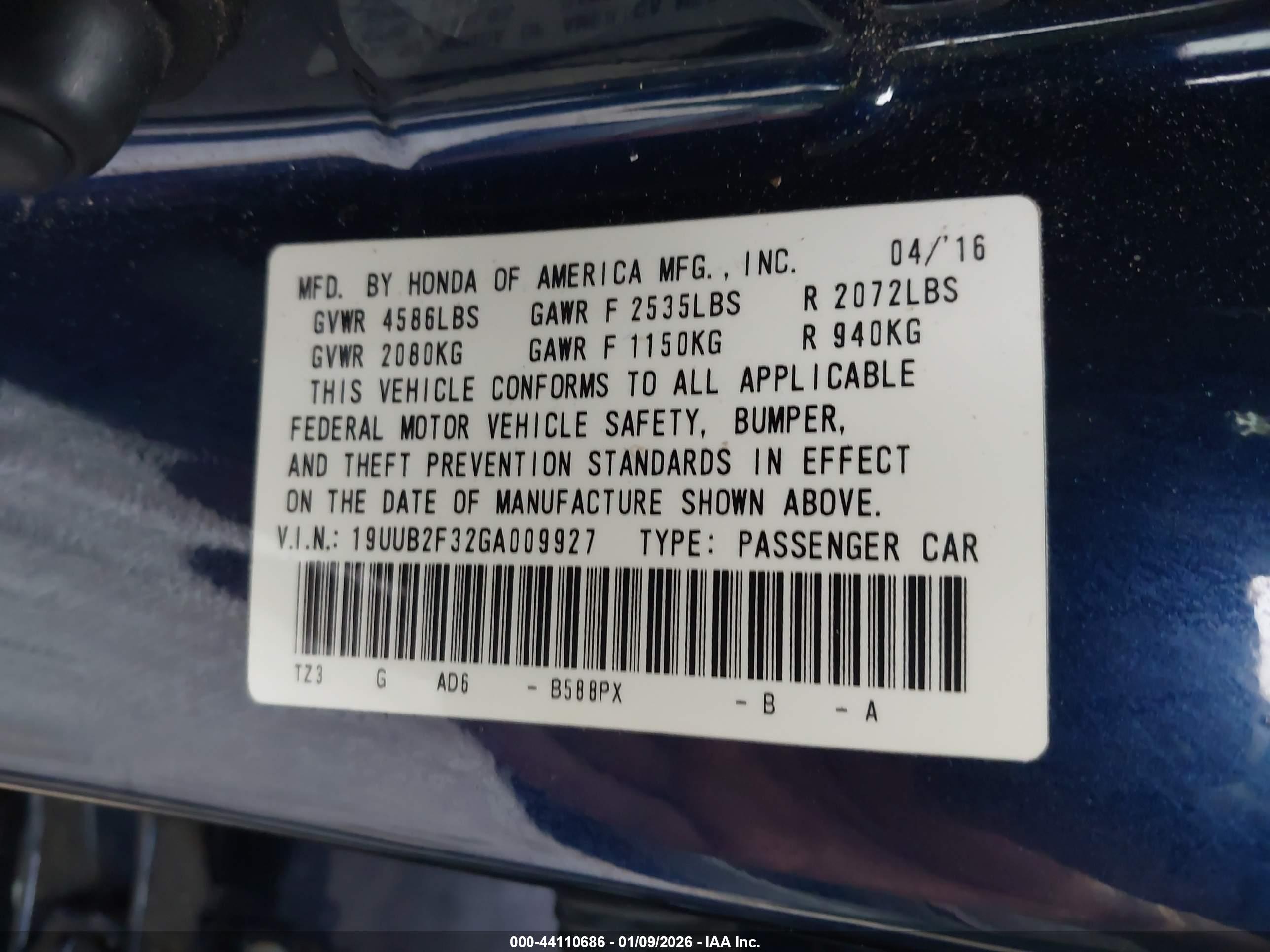 ACURA TLX image 9