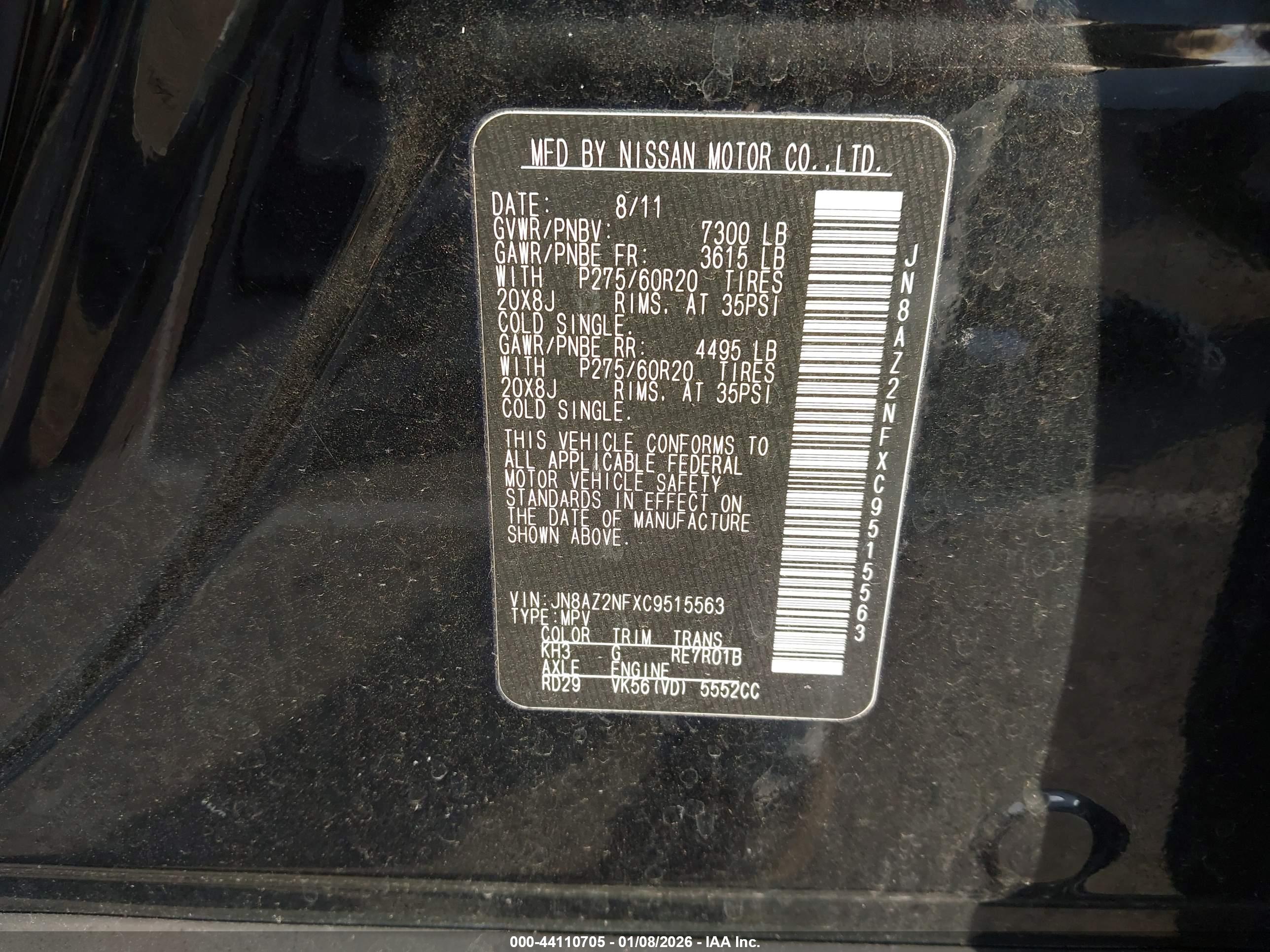 INFINITI QX56 image 9