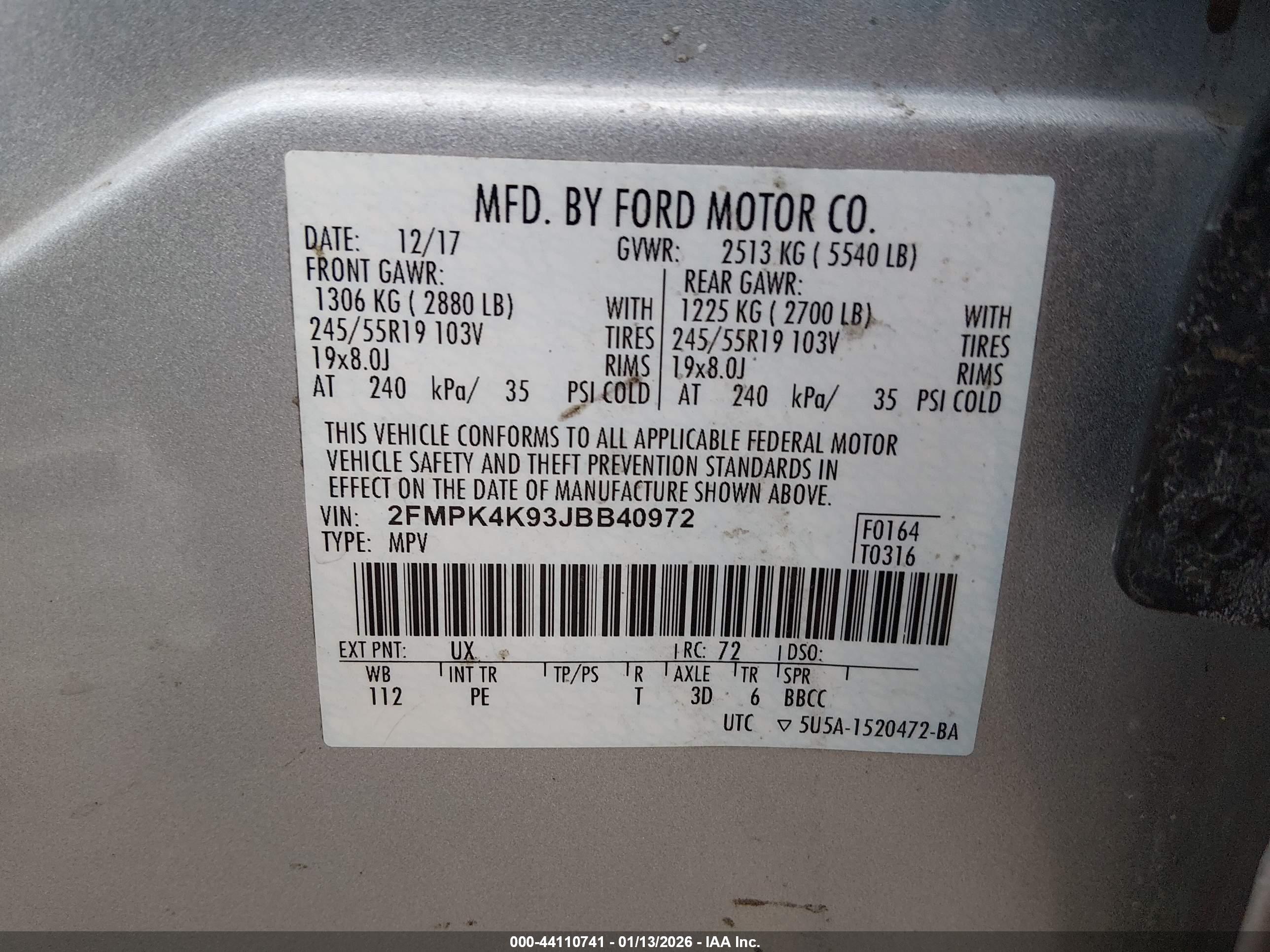 FORD EDGE image 9