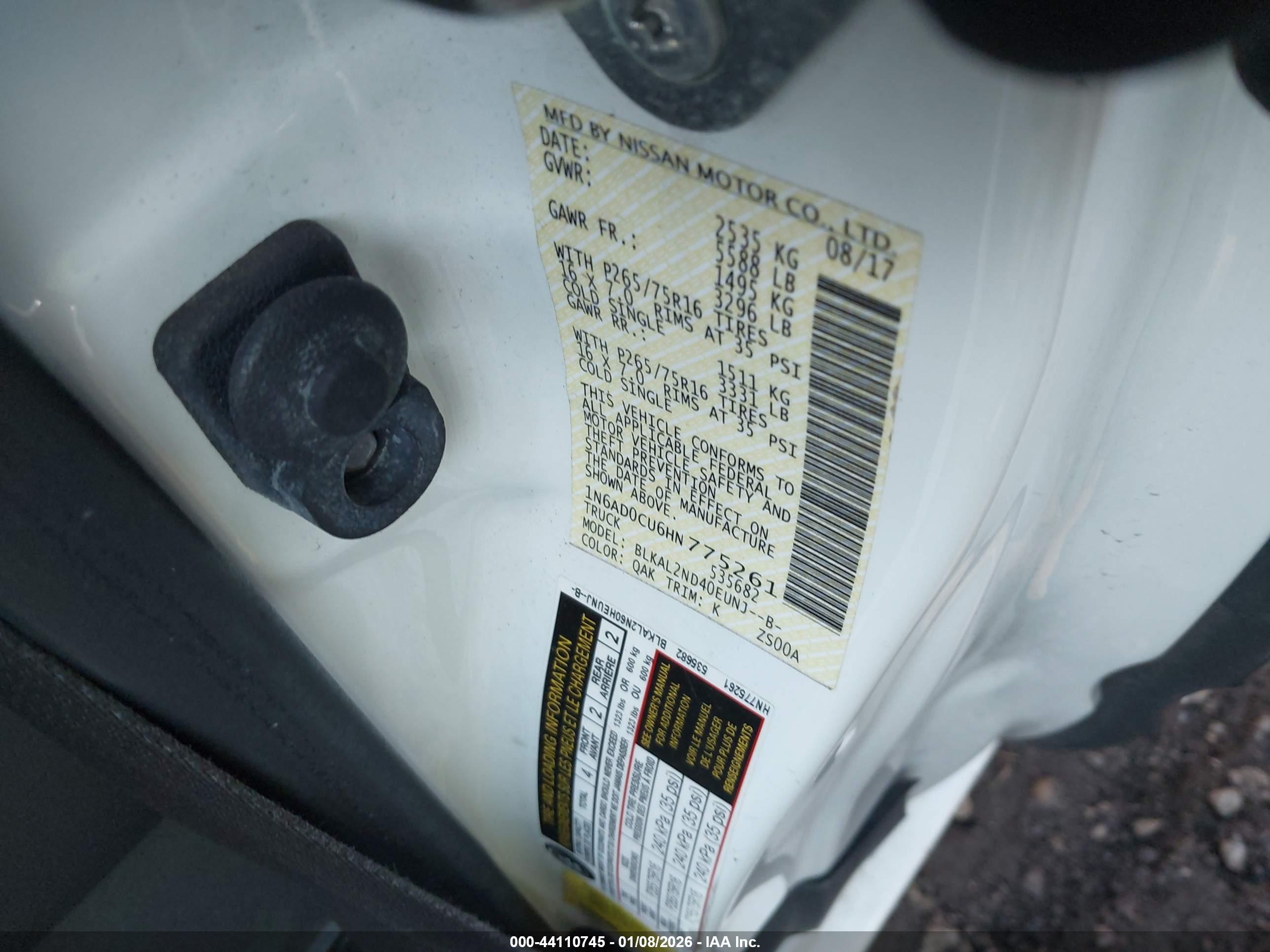 NISSAN FRONTIER image 9
