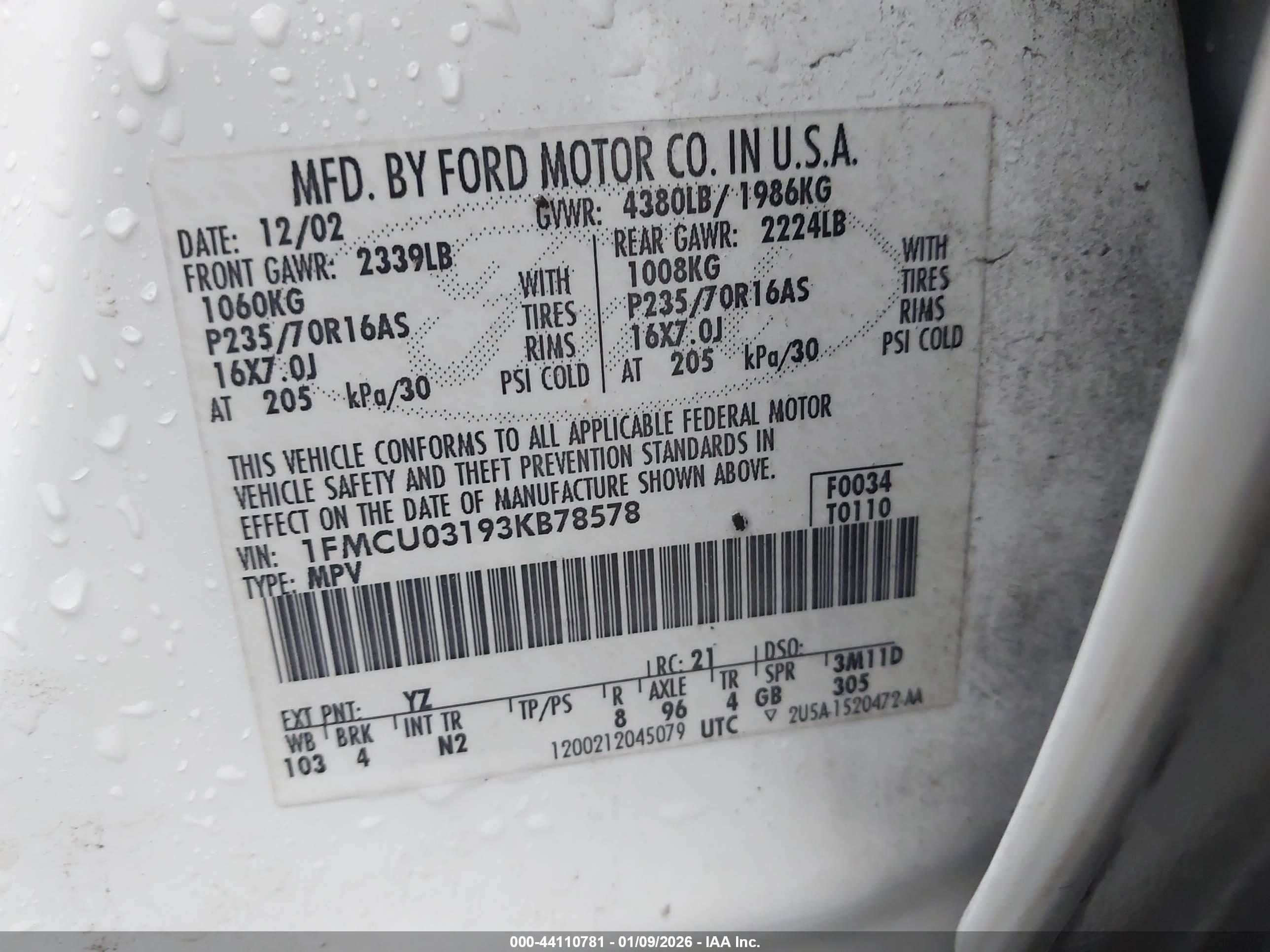 FORD ESCAPE image 9