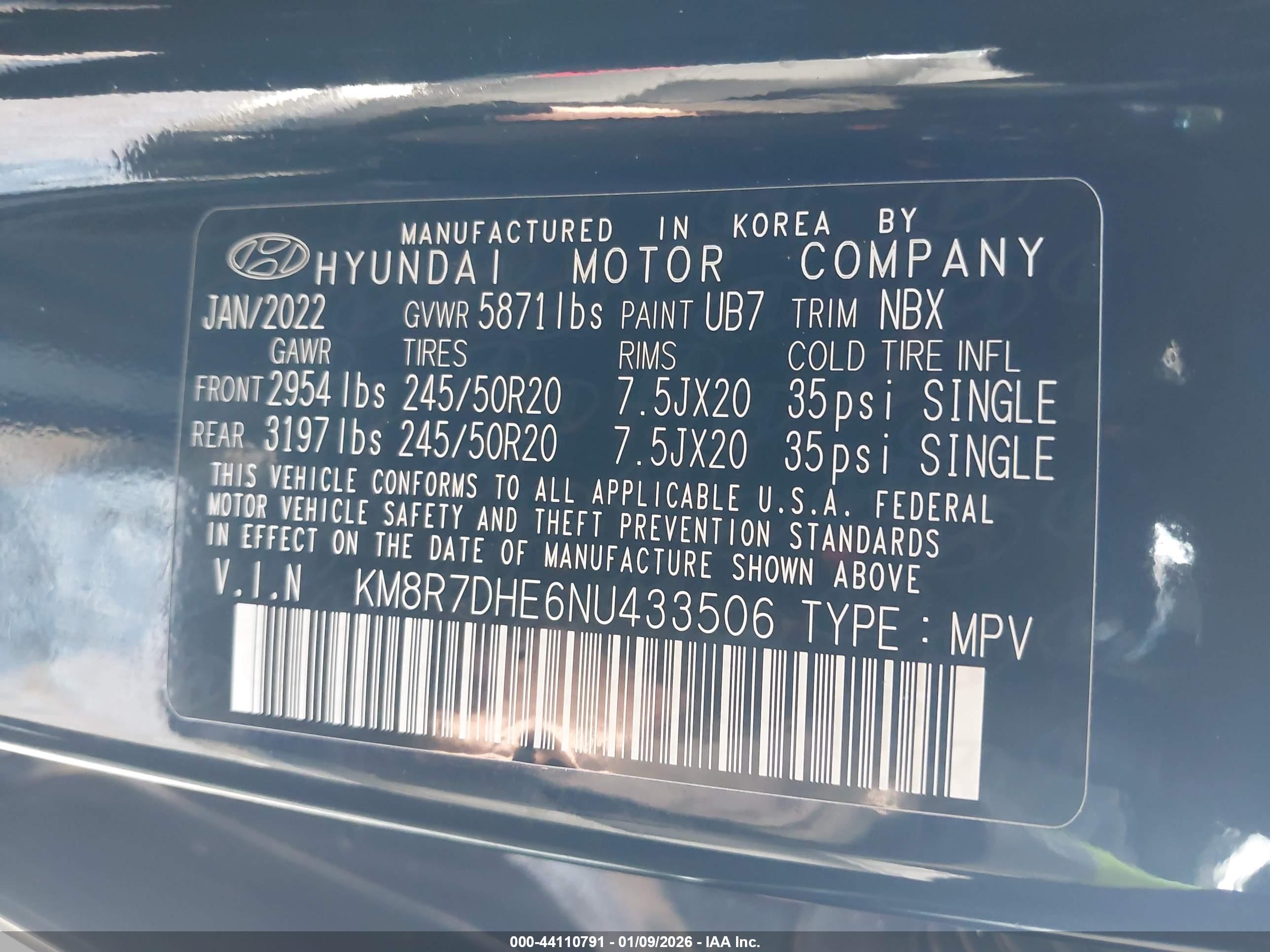 HYUNDAI PALISADE image 9