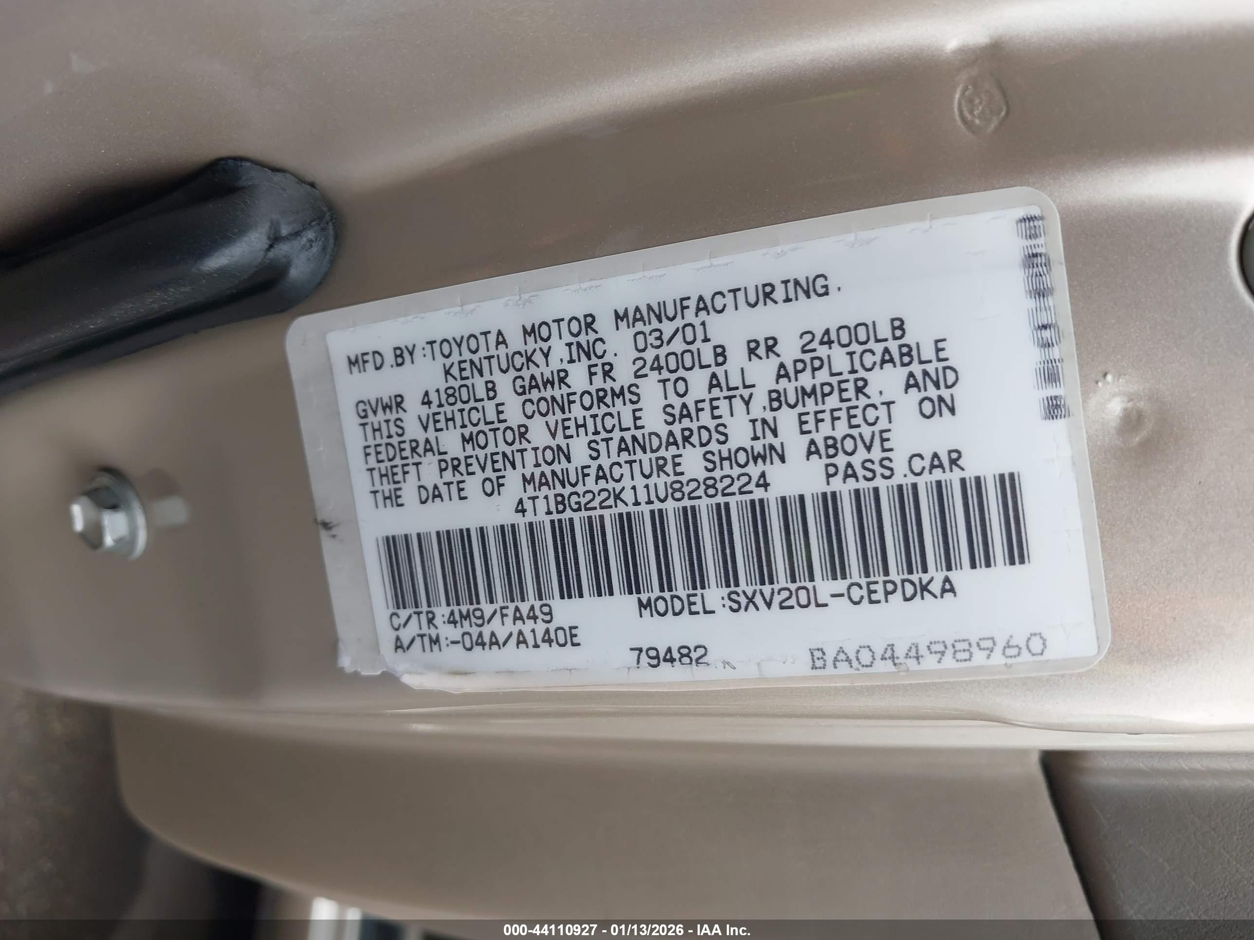 TOYOTA CAMRY image 9